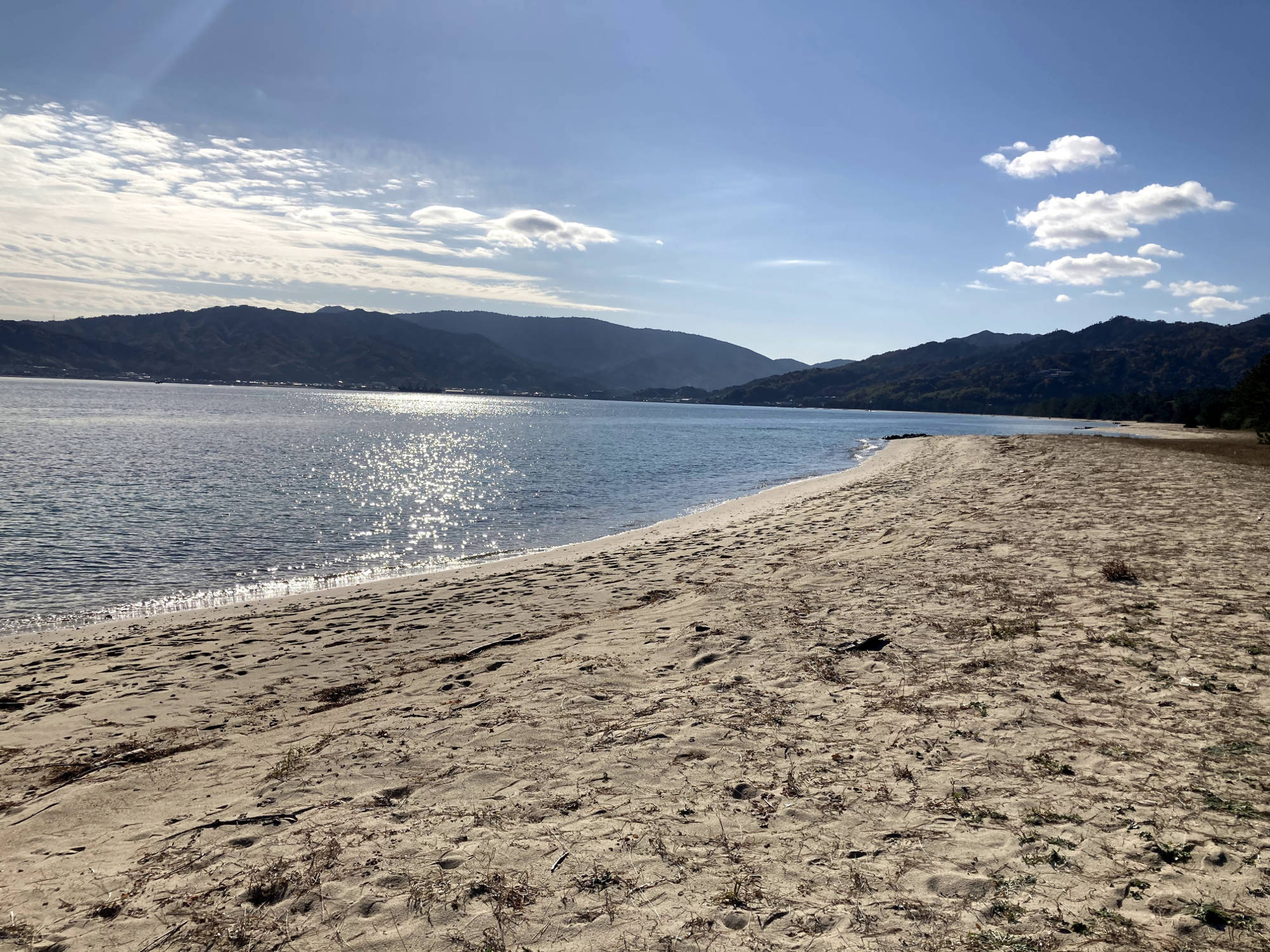 天橋立の海水浴場