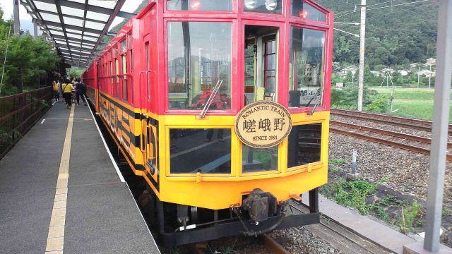 京都 トロッコ列車