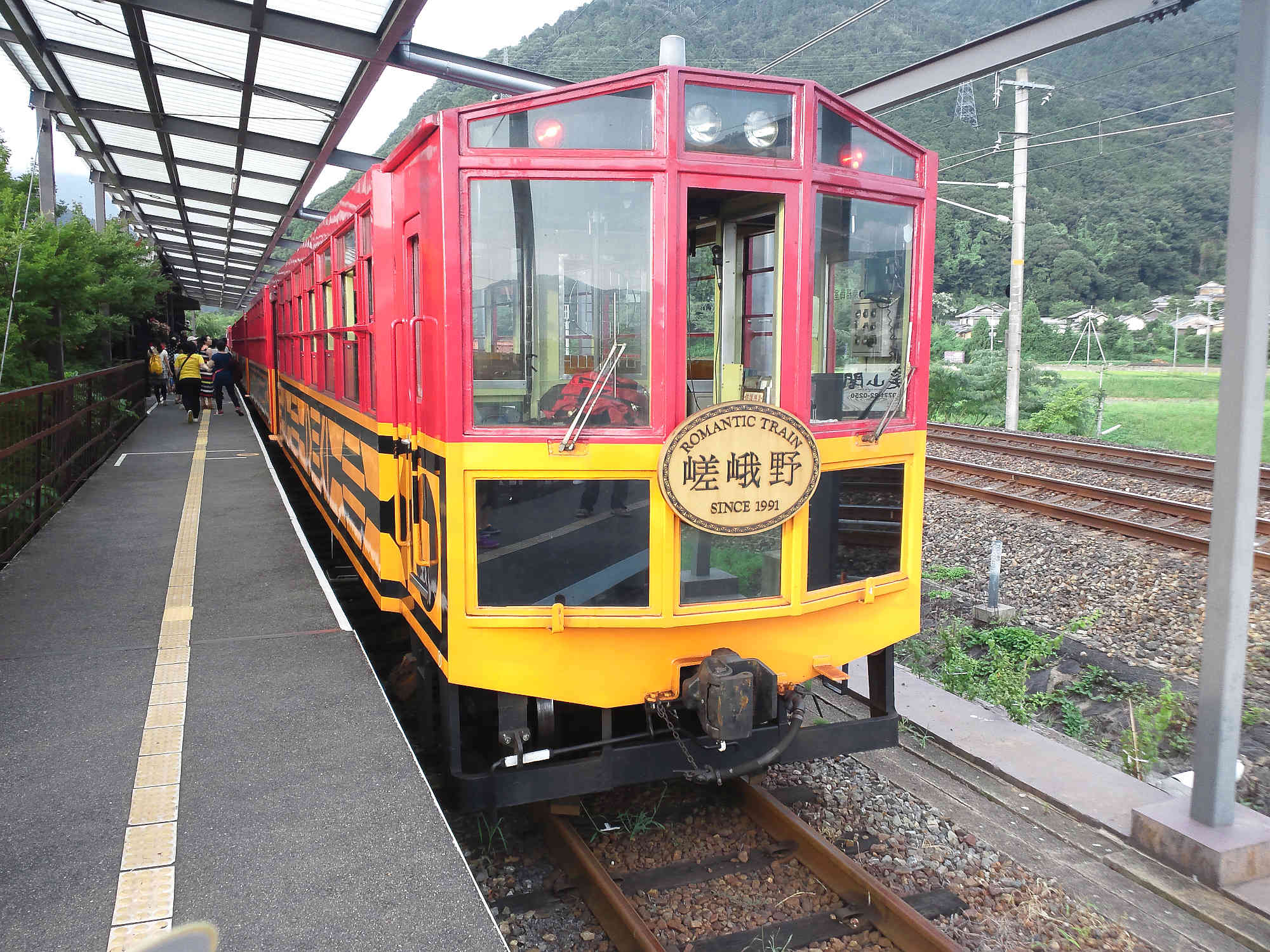 京都 トロッコ列車