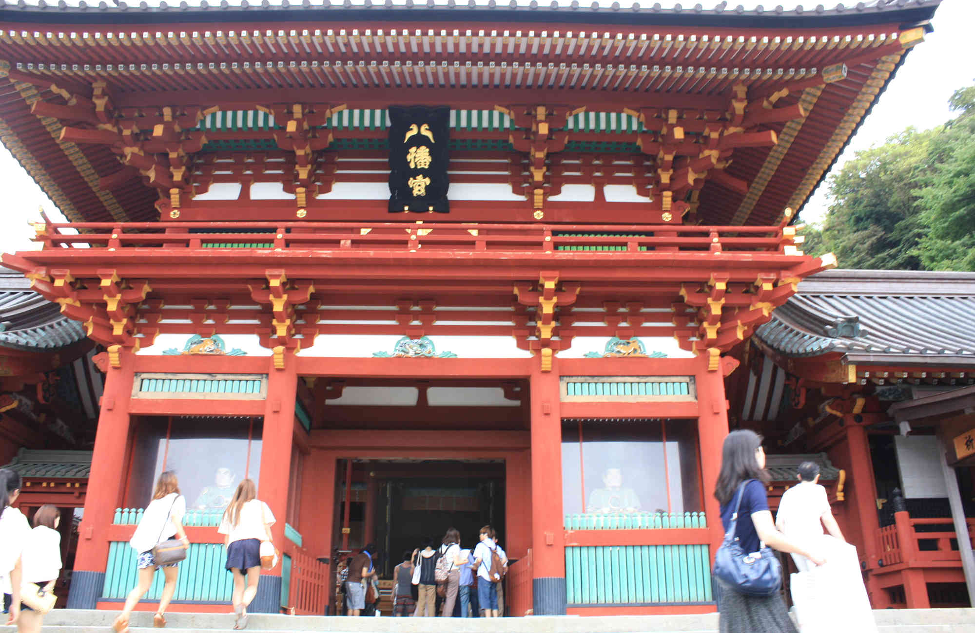 鶴岡八幡宮の楼門