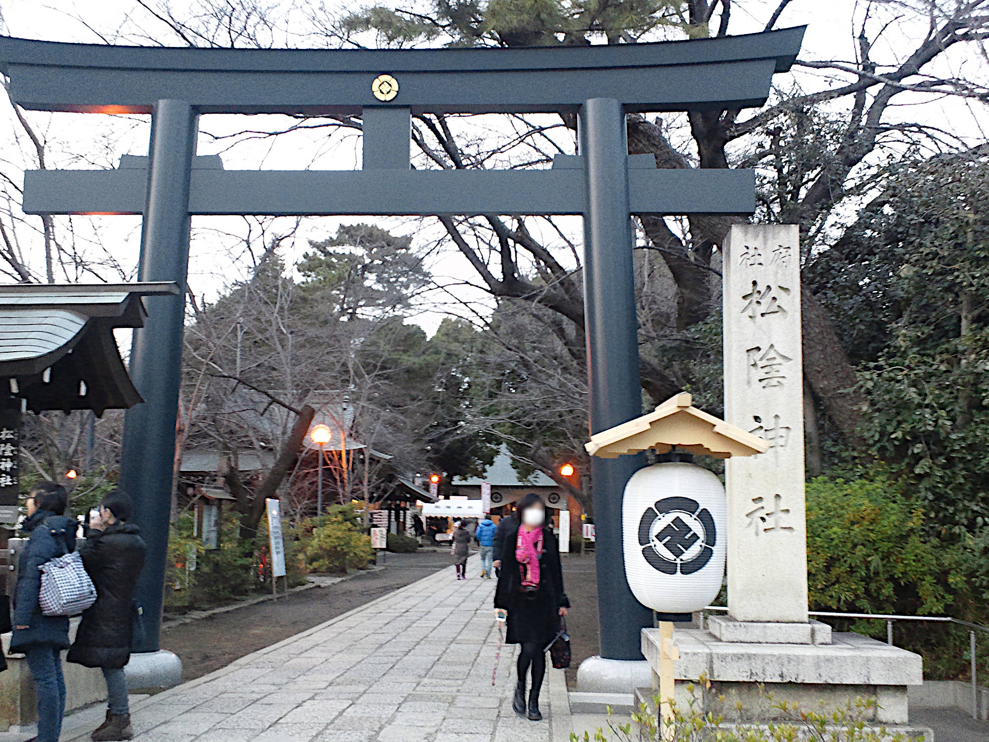 松陰神社 鳥居