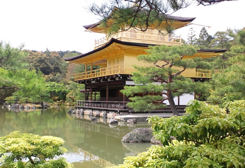 京都「鹿苑寺金閣時」