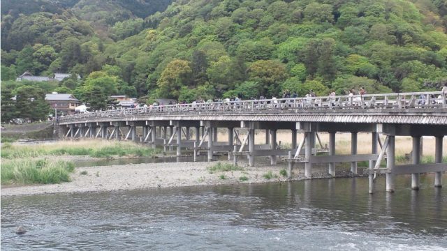 京都嵐山「渡月橋」