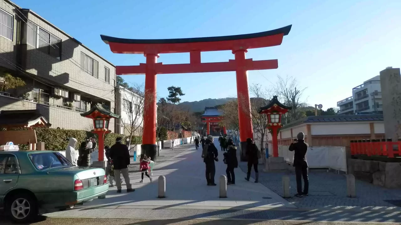 京都伏見稲荷大社の鳥居