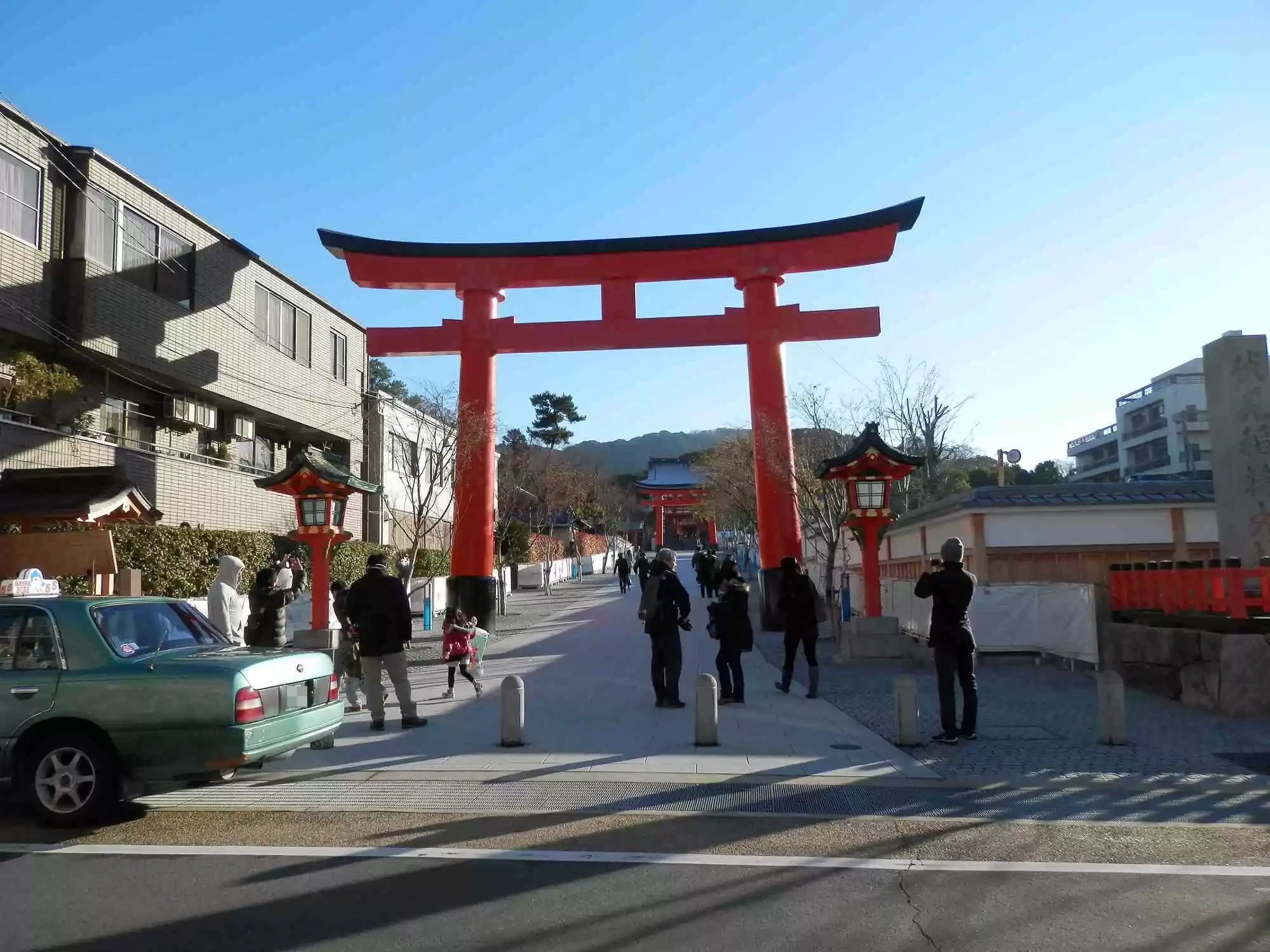 京都伏見稲荷大社の鳥居