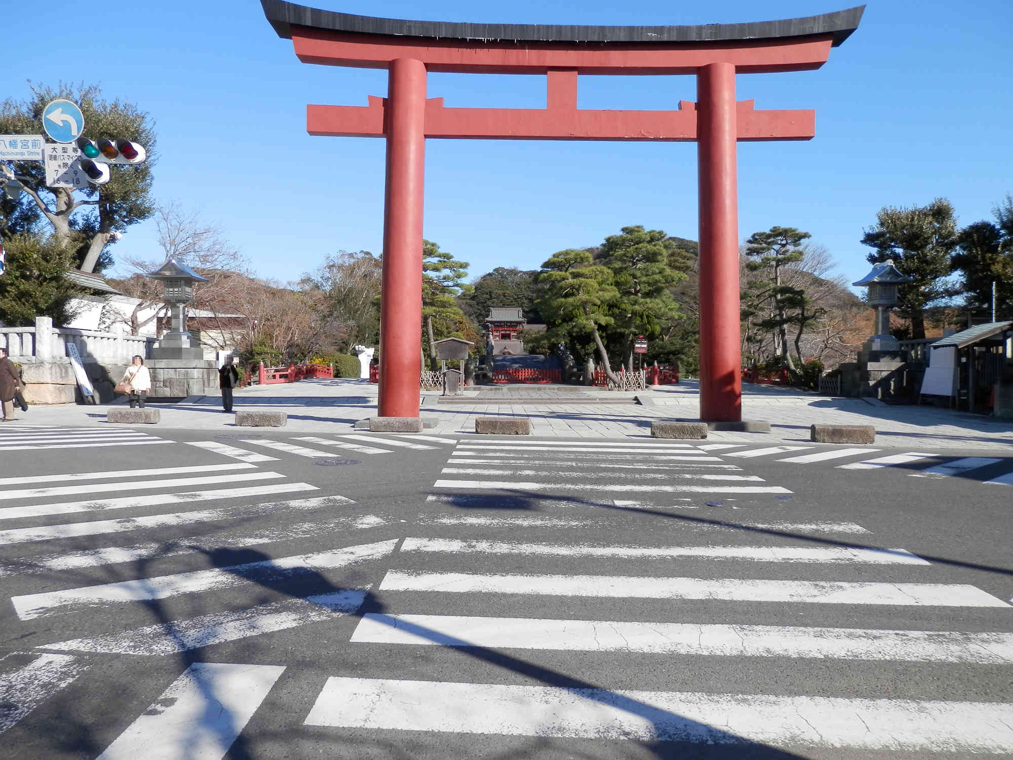 鎌倉「鶴岡八幡宮」鳥居