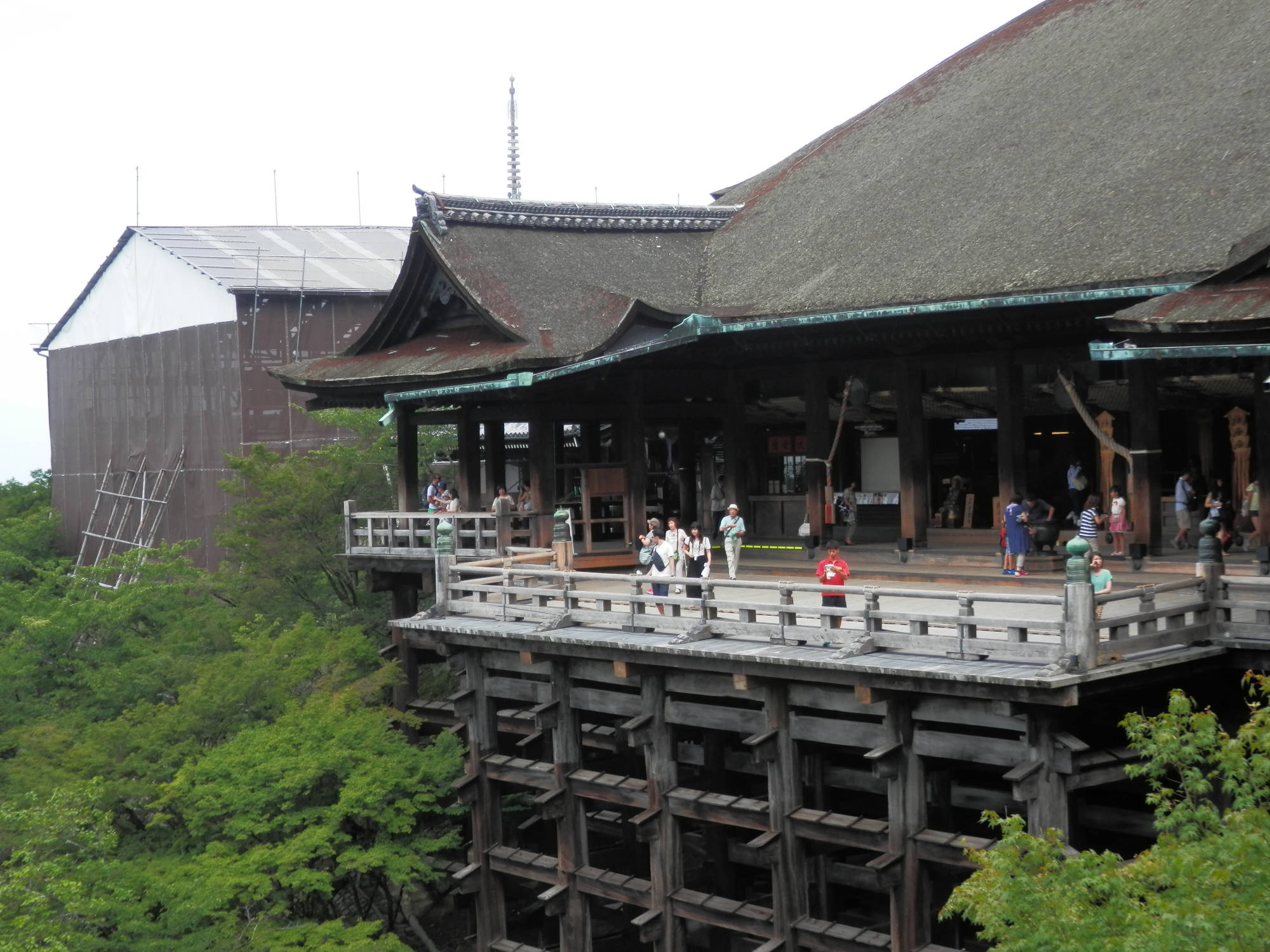 清水寺 清水の舞台