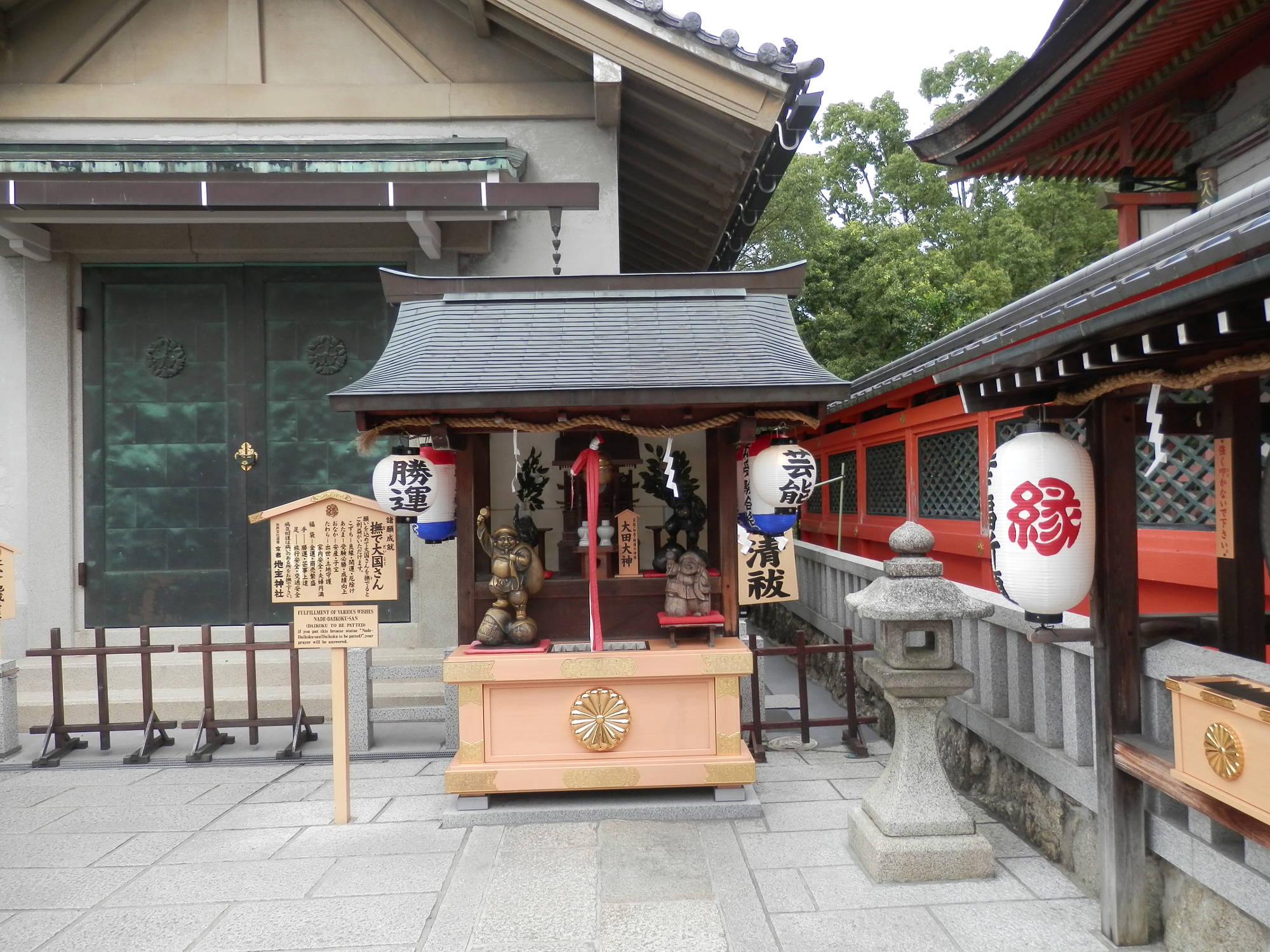 地主神社 撫で大国さん