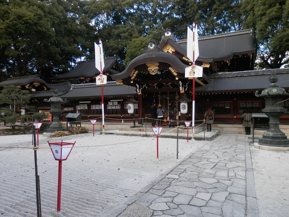 京都今宮神社の本堂