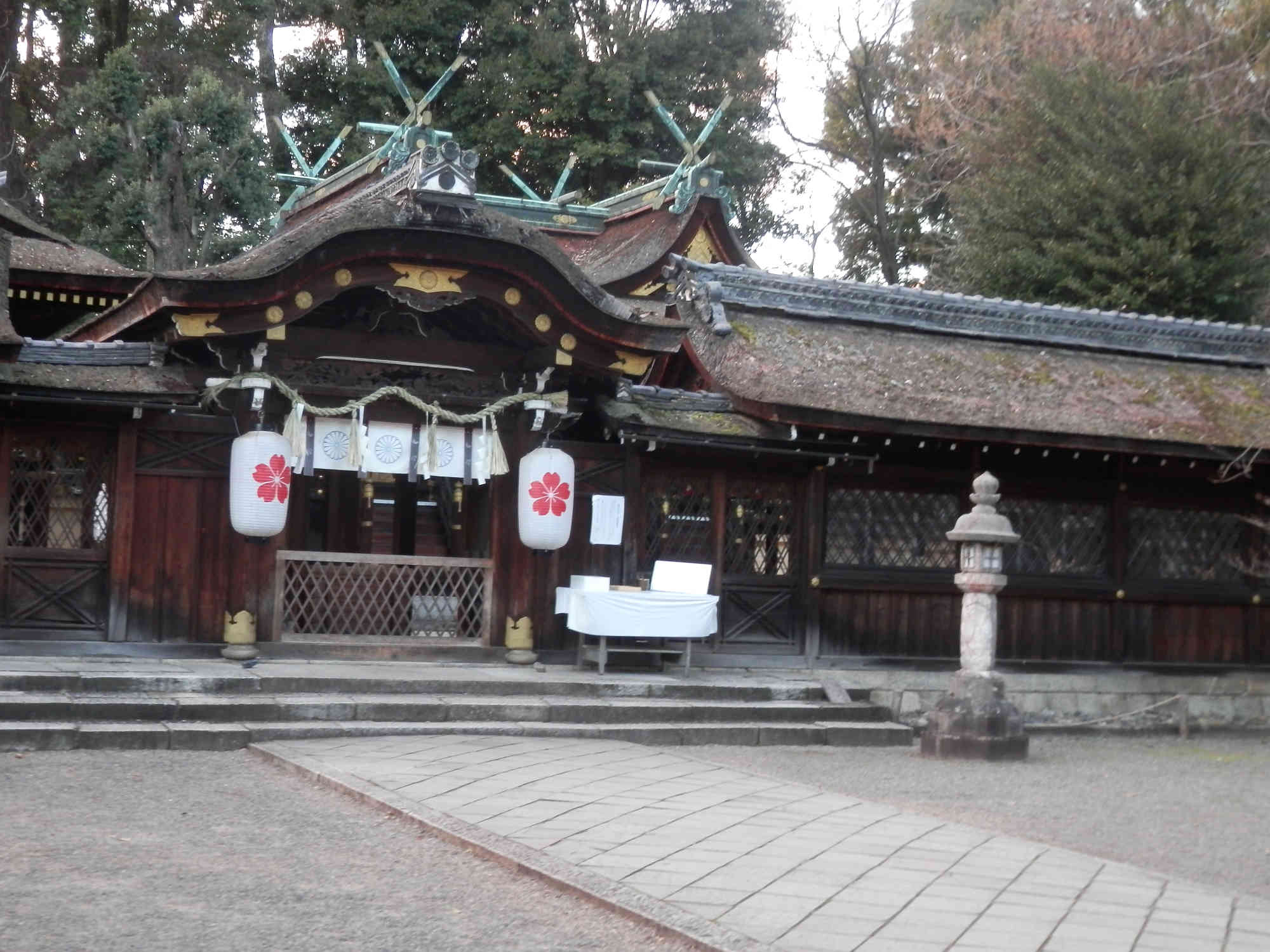 平野神社の本殿