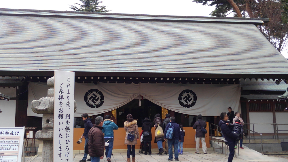 松陰神社 本堂