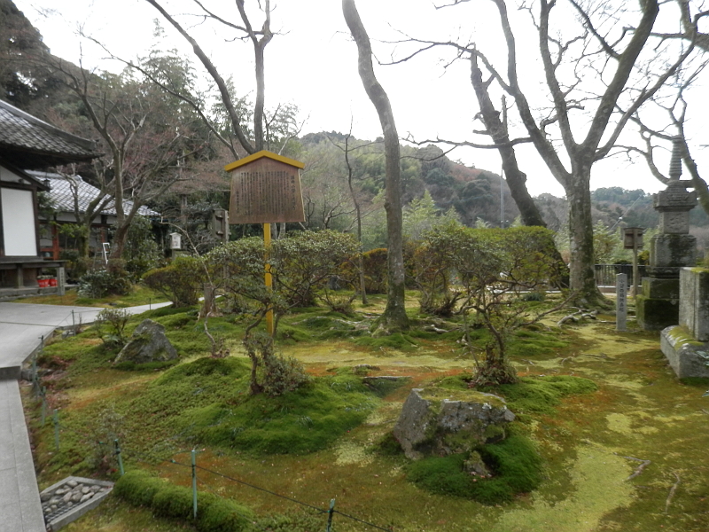 清閑寺の苔の庭