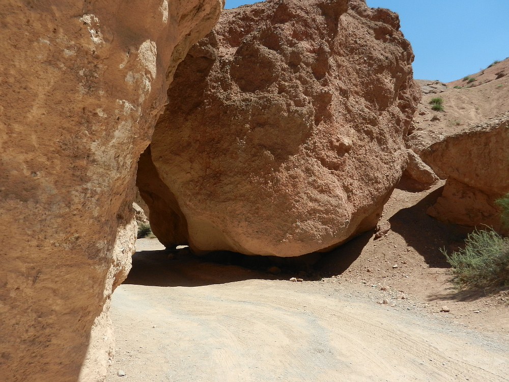 Charyn Canyon Large Rock