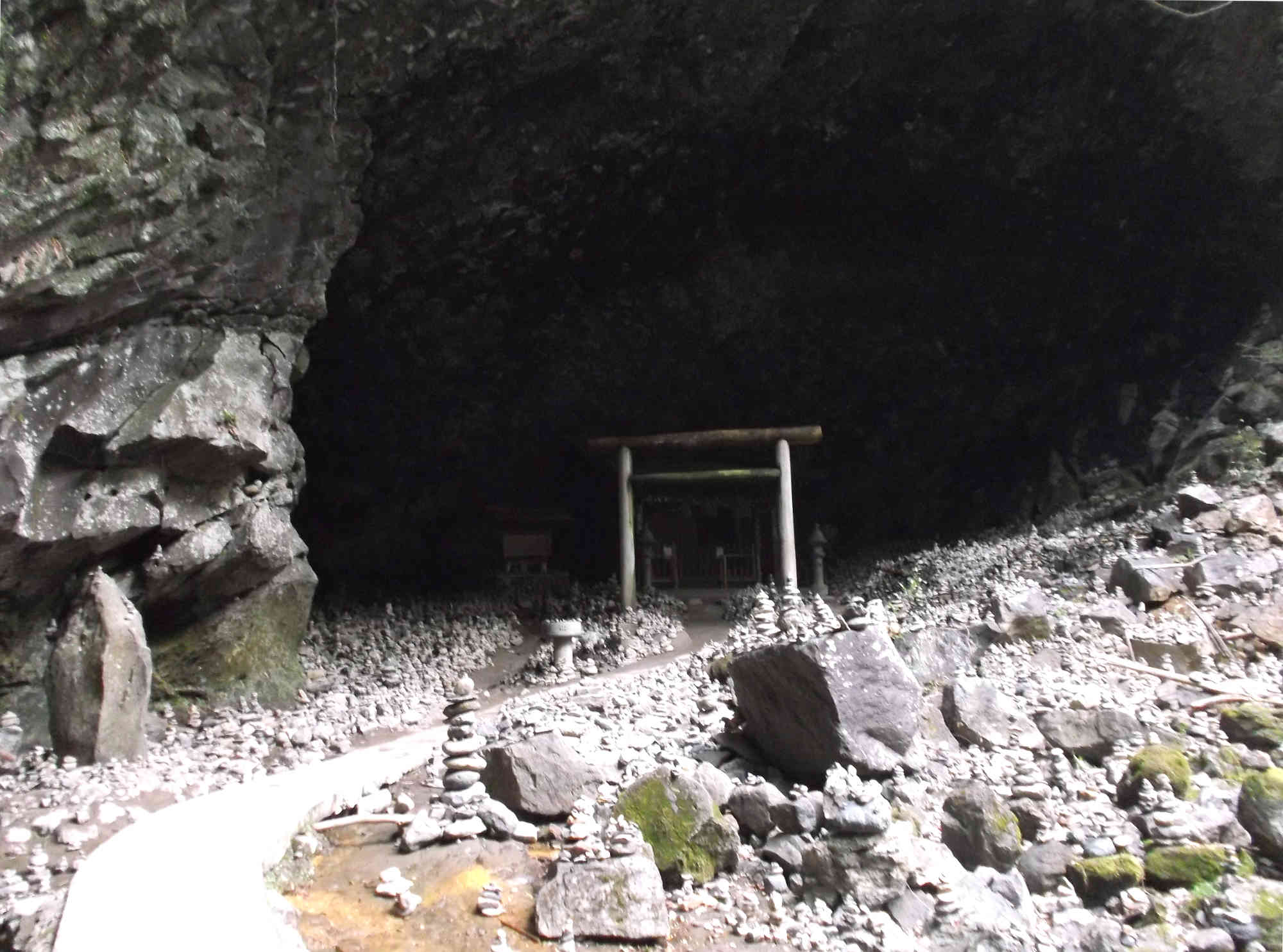 天岩戸神社 天安河原の鳥居