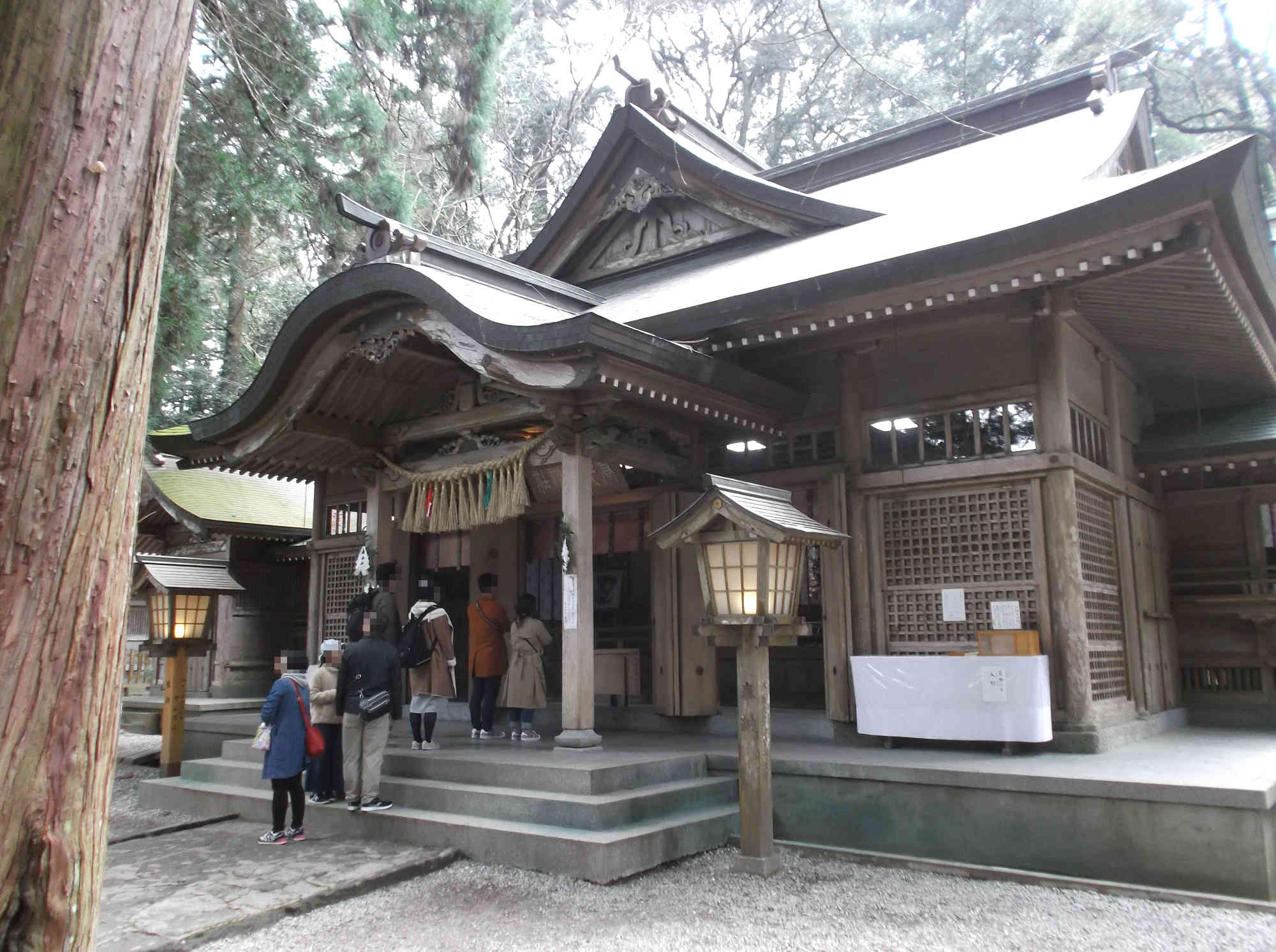 高千穂神社 拝殿（本殿）