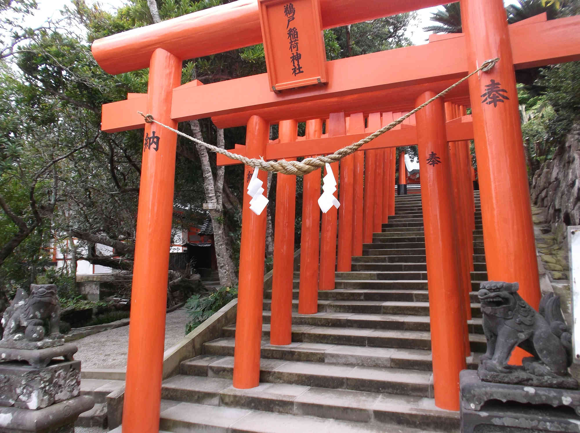 鵜戸稲荷神社の鳥居