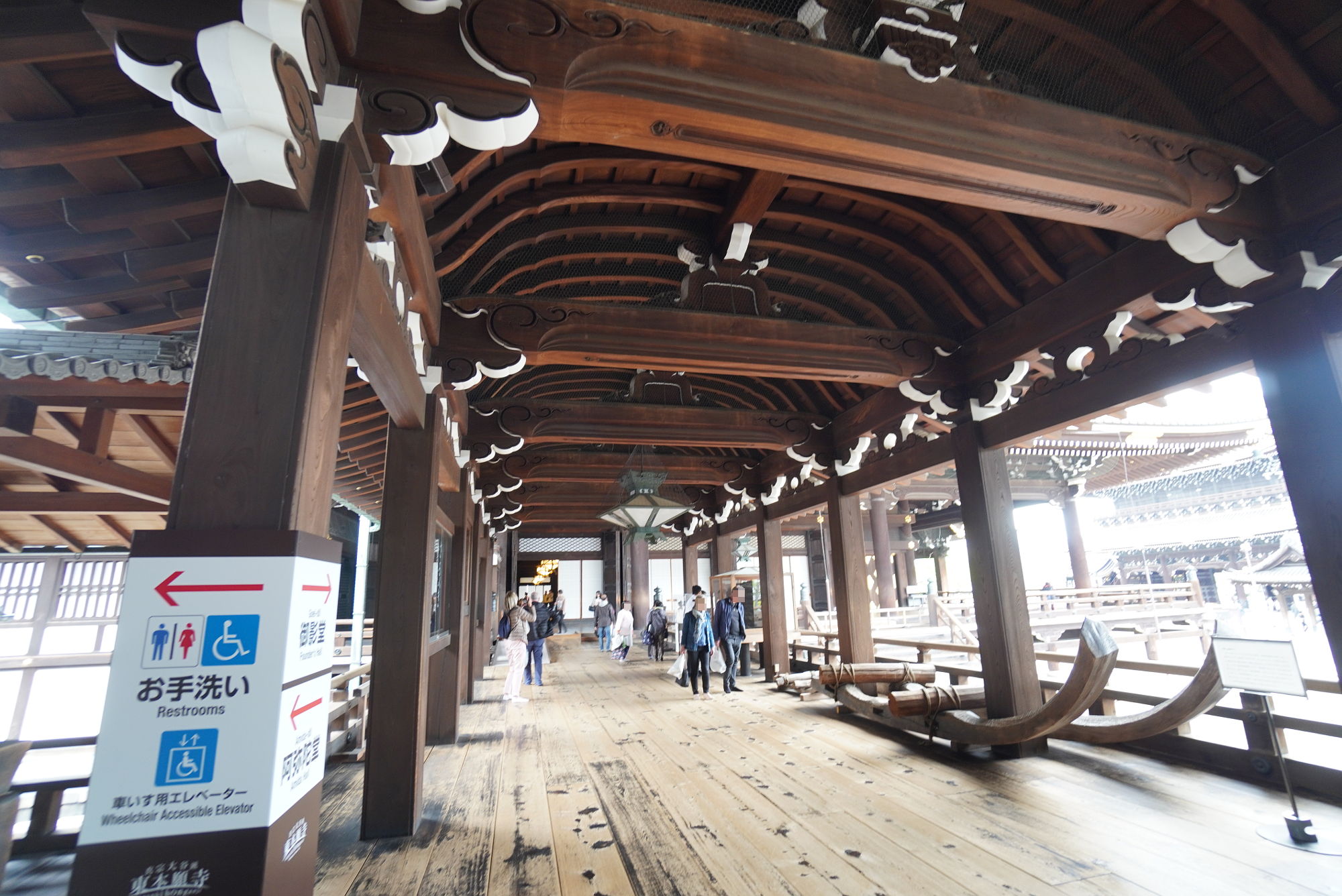 東本願寺 渡り廊下