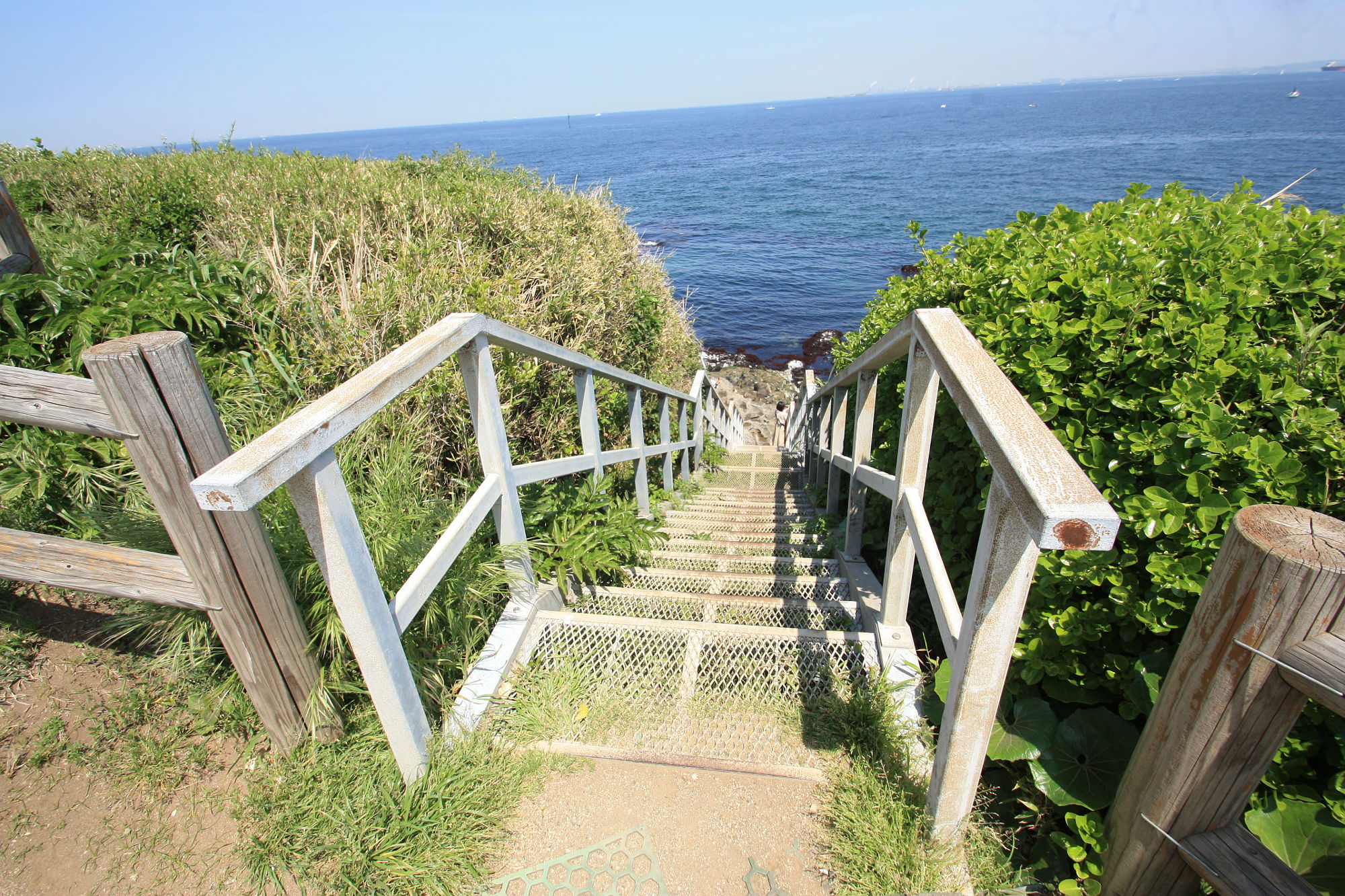 オイモノ鼻の階段