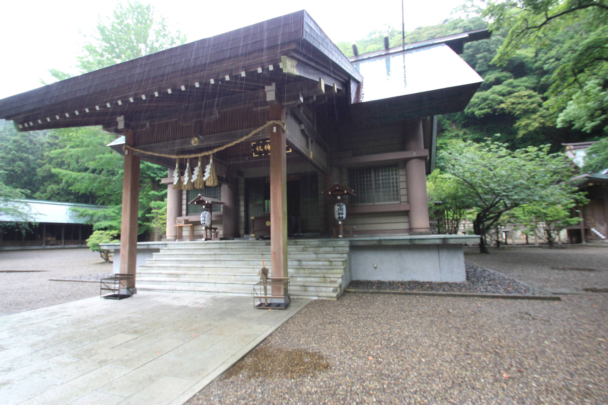 安房神社の社殿（本殿）