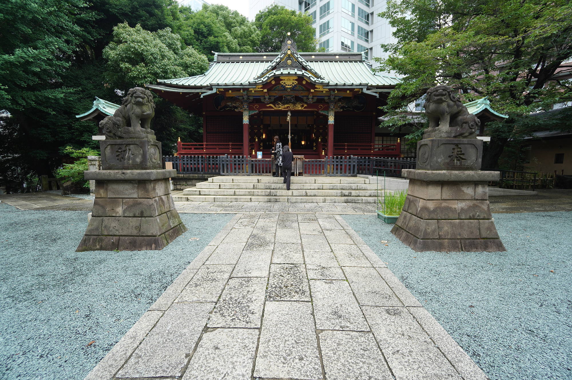 金王八幡宮の社殿（本殿）