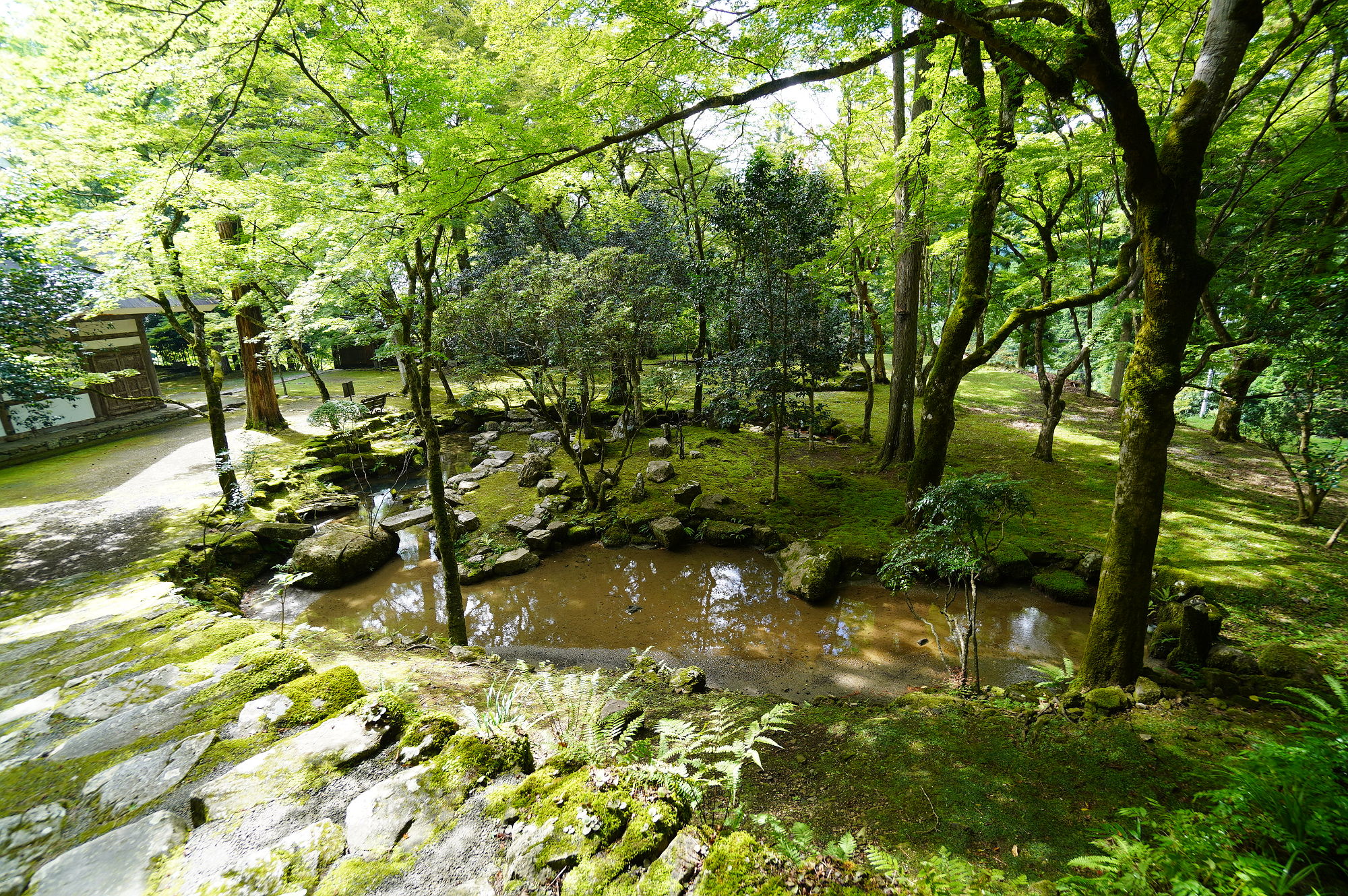 高源寺「心字池」