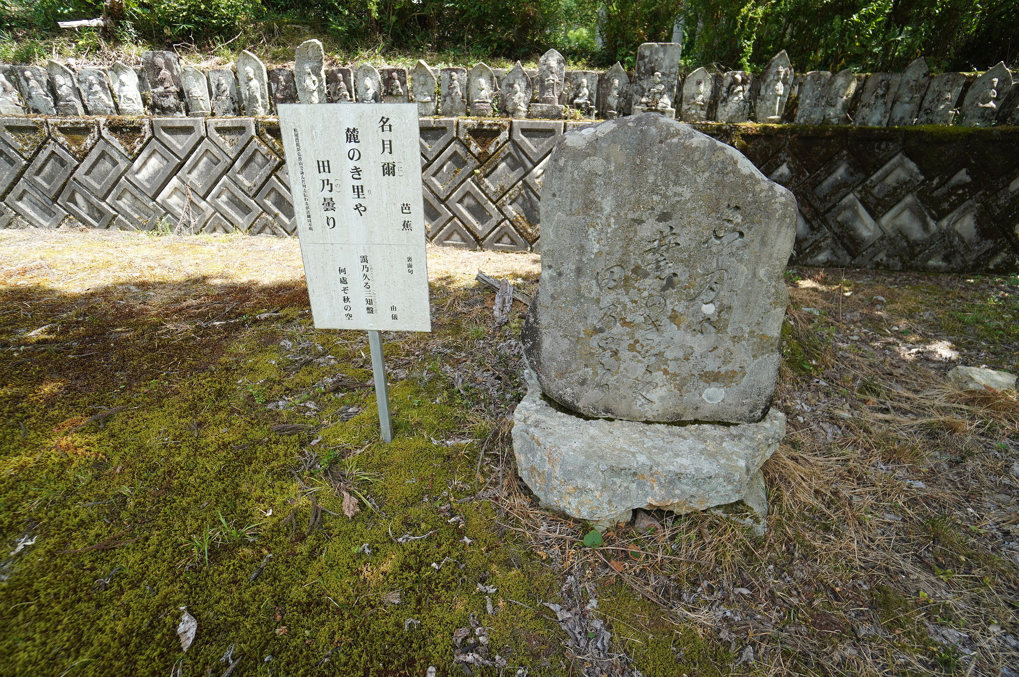 高山寺 芭蕉の句碑