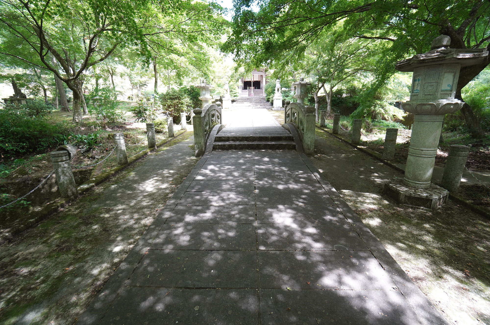 高山寺 参道の橋