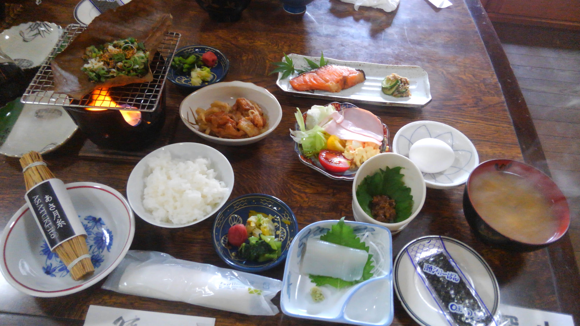 さわだ旅館の朝ご飯（朝食）