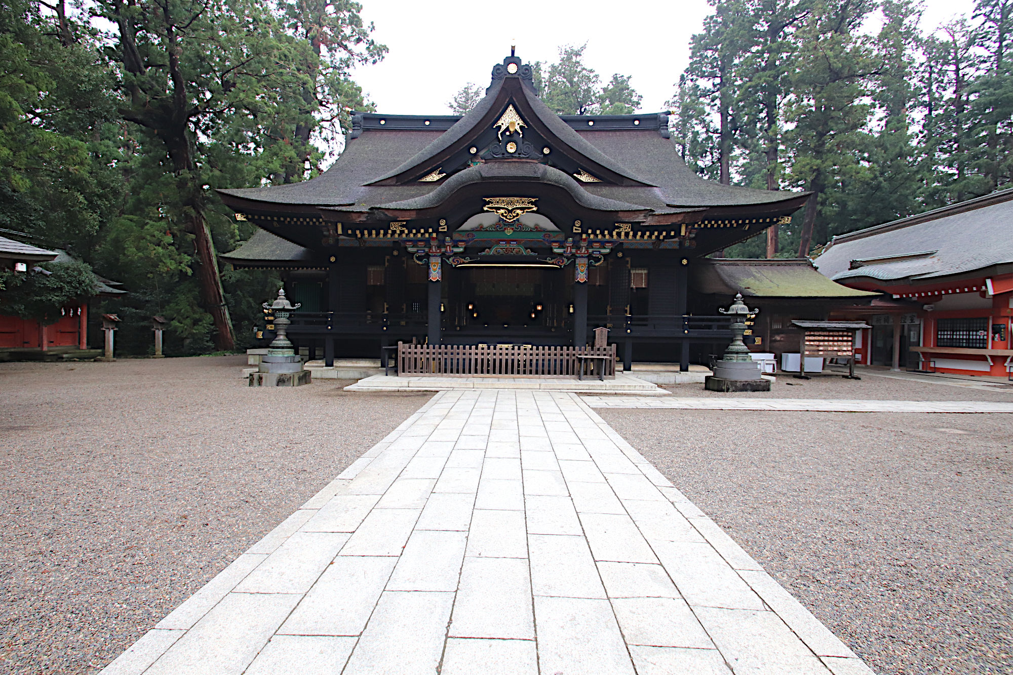 香取神宮の拝殿