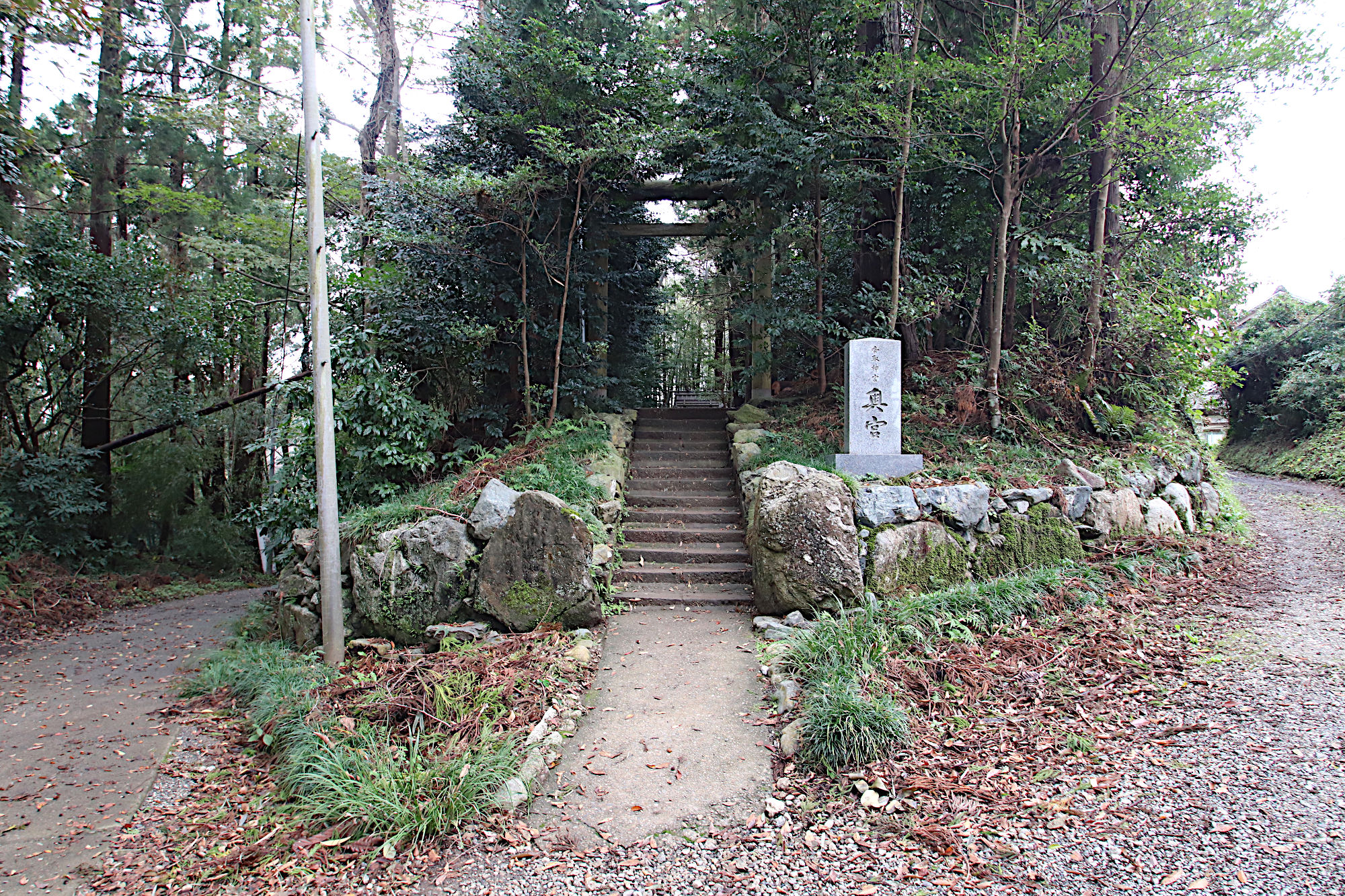 香取神宮の奥宮