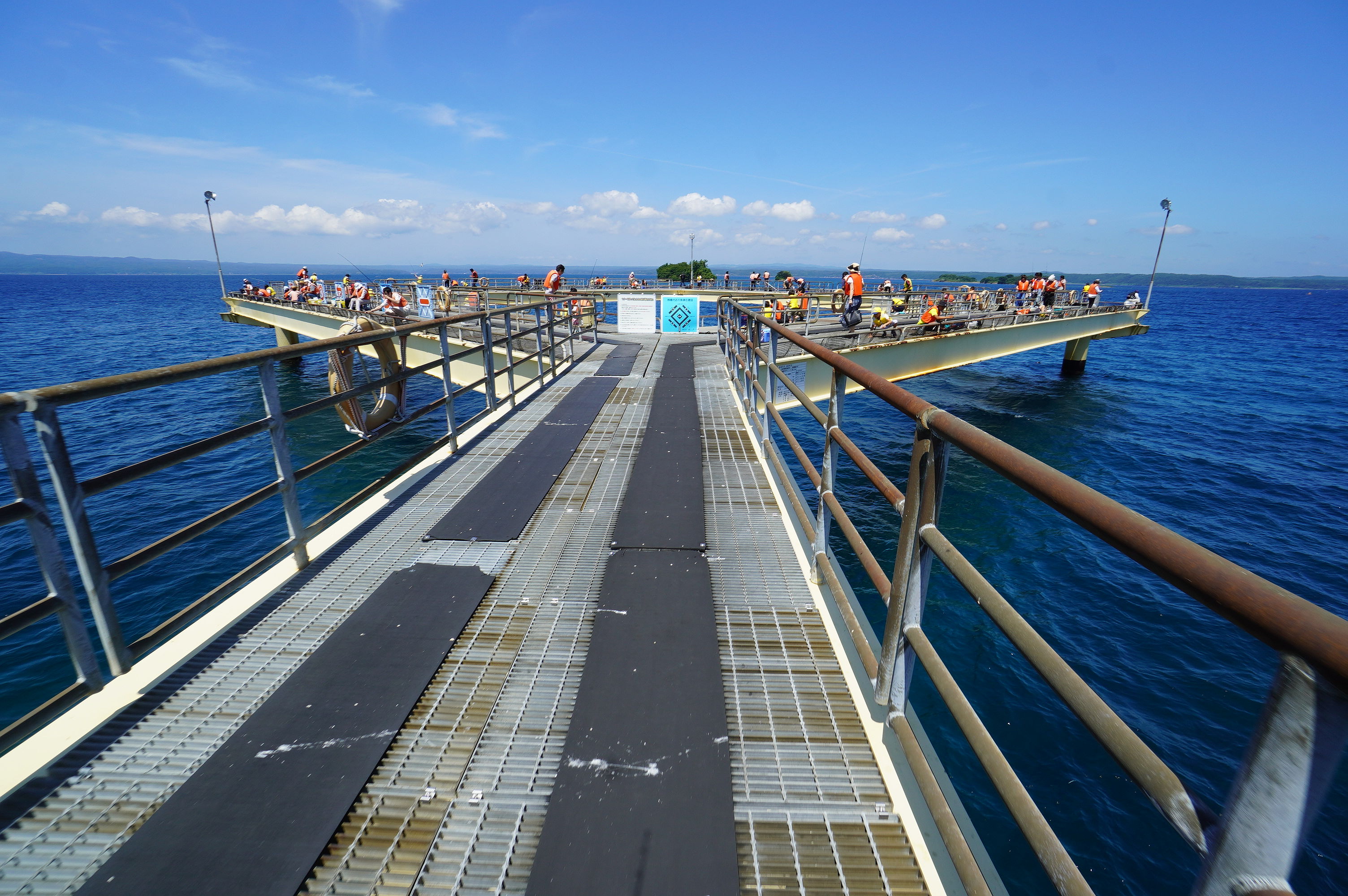 のとじま水族館「釣り堀」