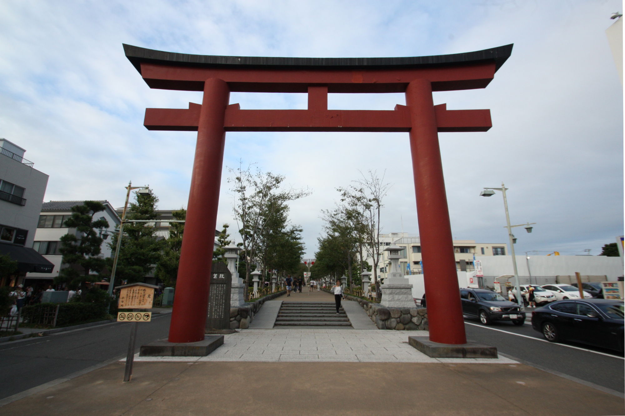 鶴岡八幡宮の「二の鳥居」