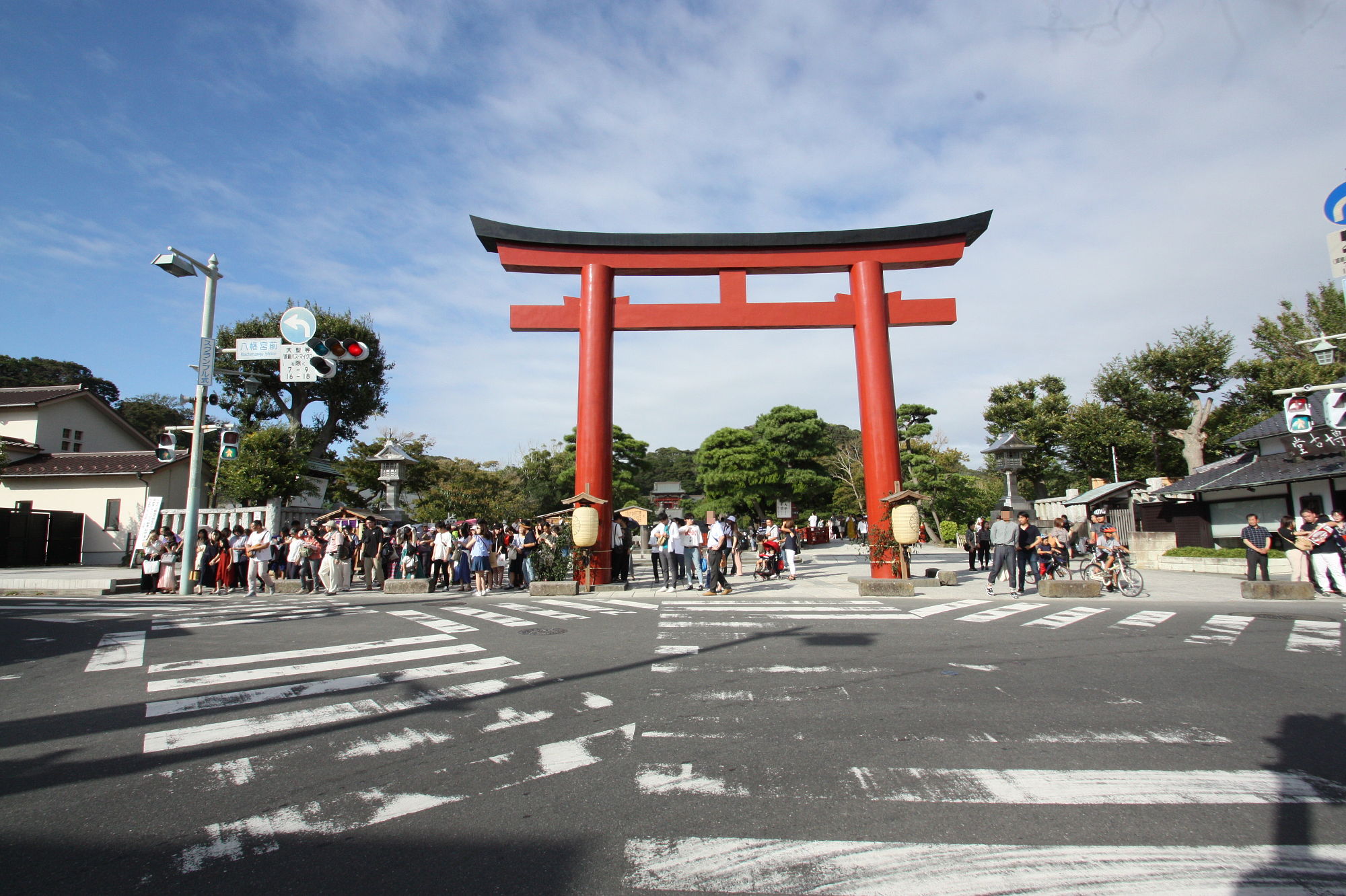 鶴岡八幡宮の三の鳥居