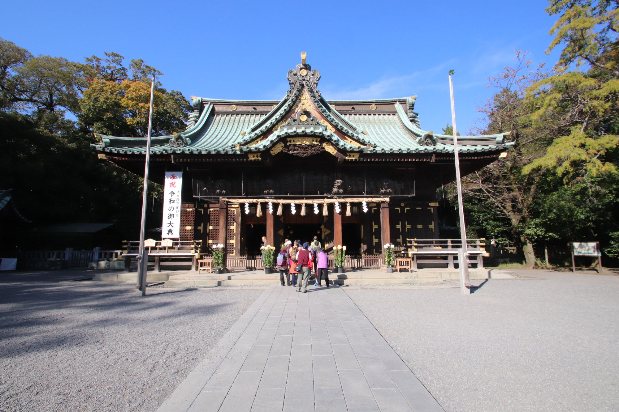 三嶋大社の拝殿