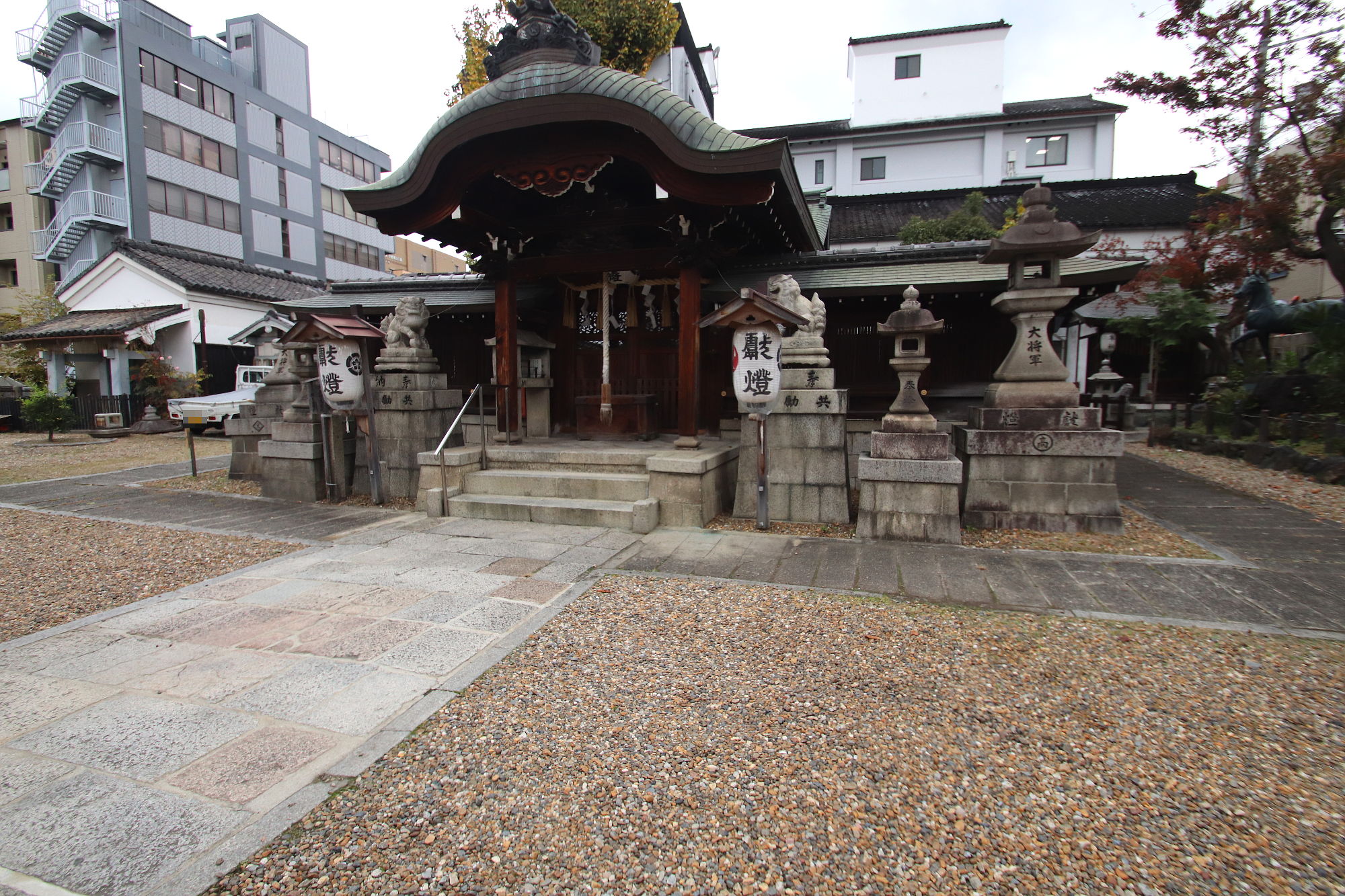 大将軍神社の拝殿