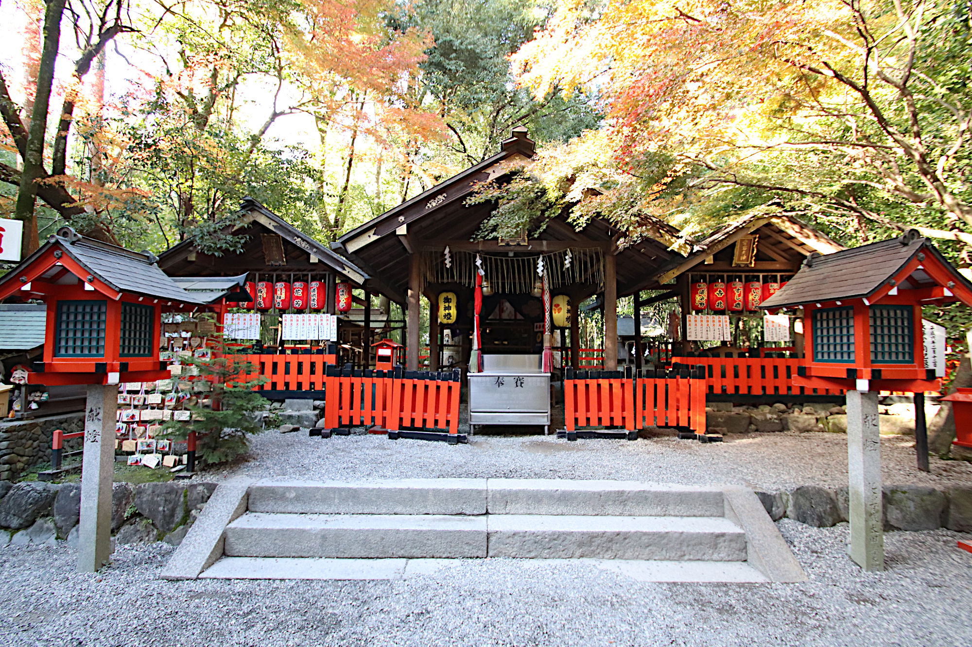 野宮神社の拝殿