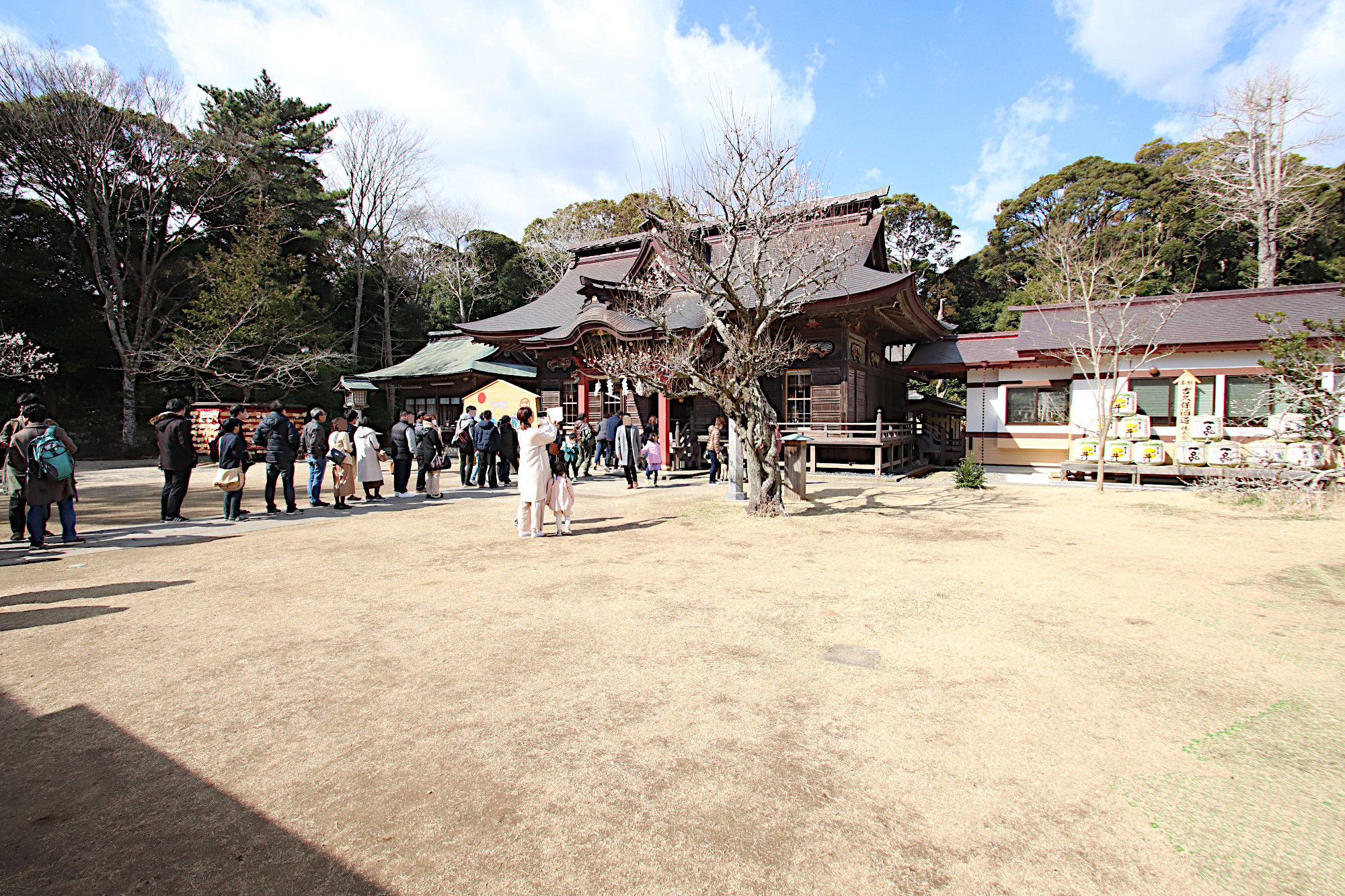 大洗磯前神社の拝殿（本殿）