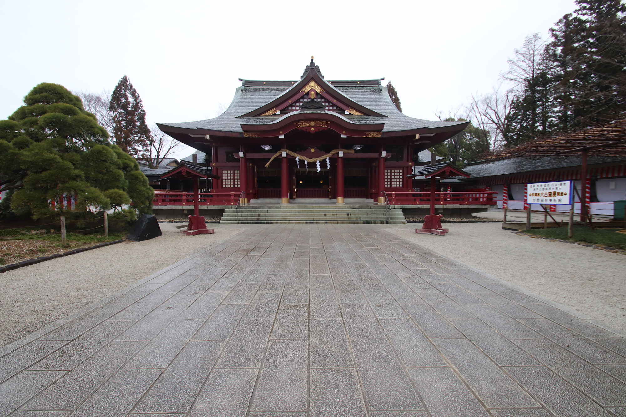 笠間稲荷神社の拝殿