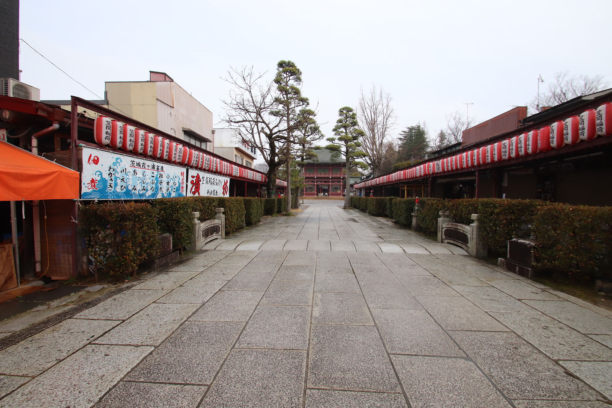 笠間稲荷神社の参道