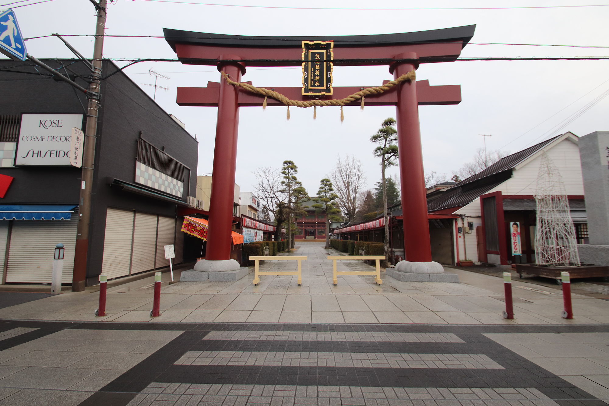 笠間稲荷神社の鳥居