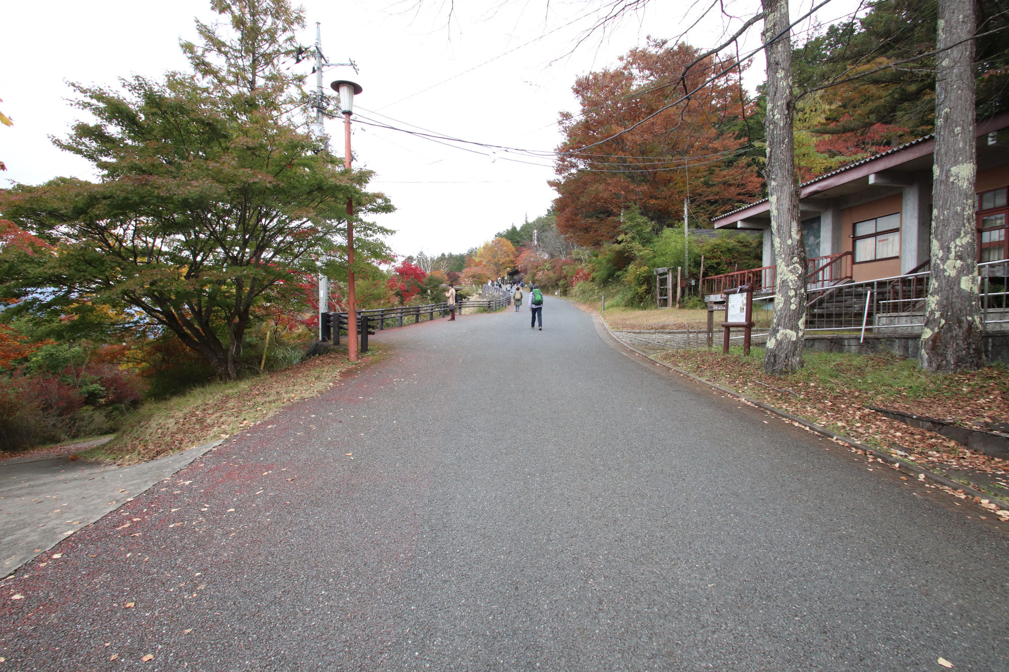 三峰神社の参道