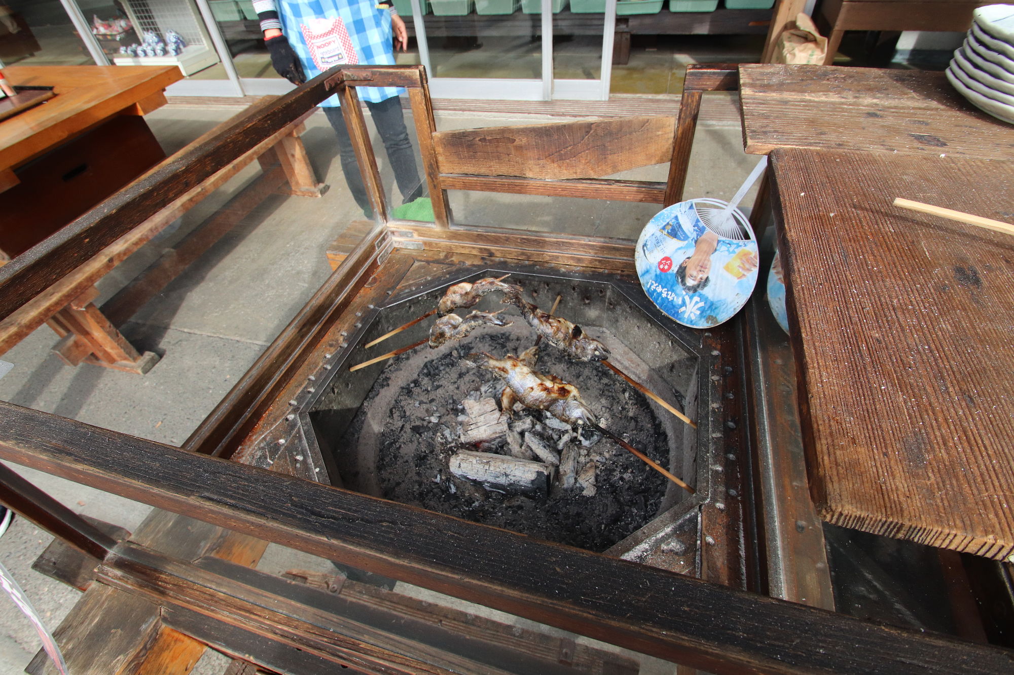 三峰神社 ヤマメの塩焼き