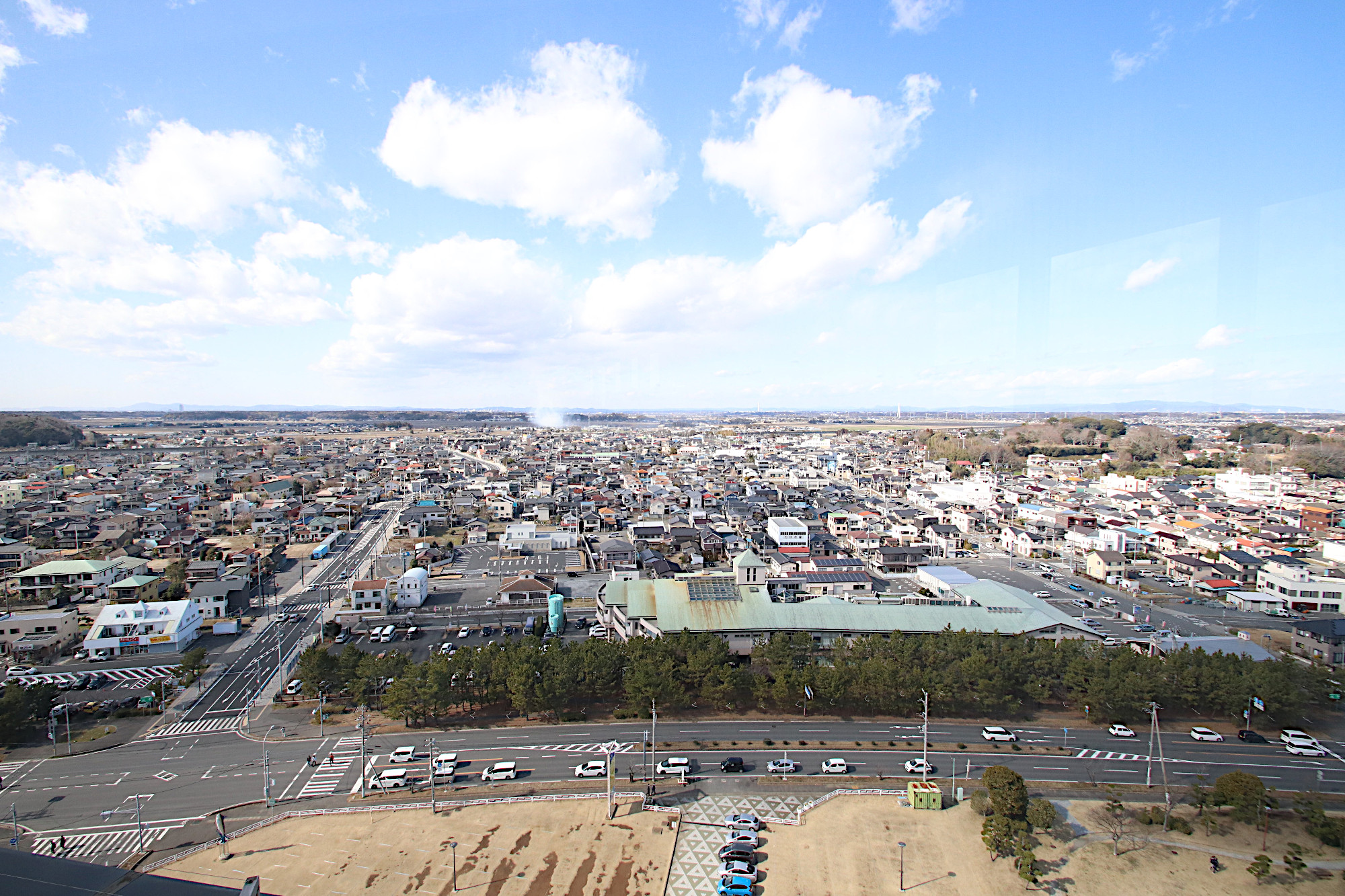 大洗マリンタワーからの景色