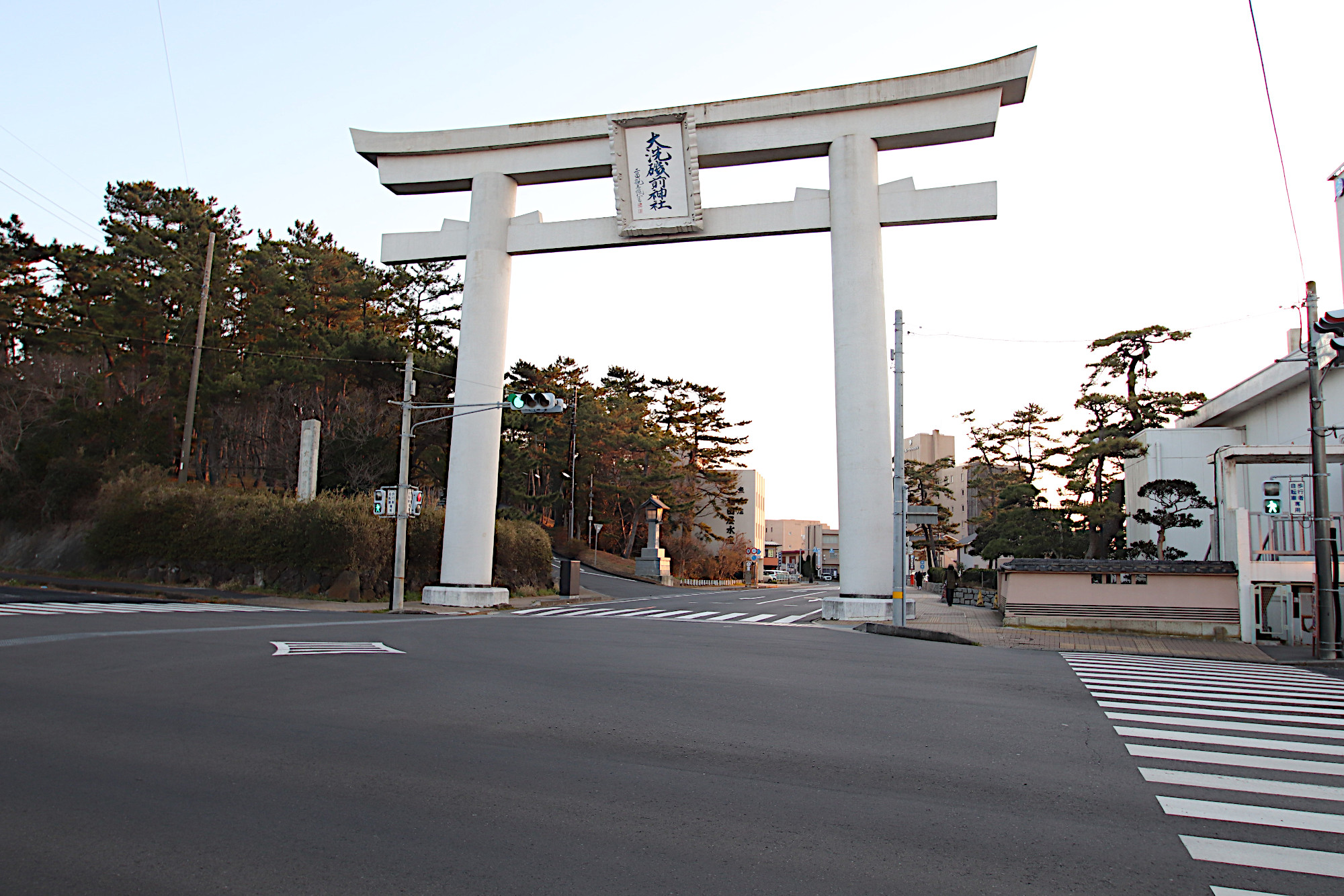 大洗磯前神社「一の鳥居」