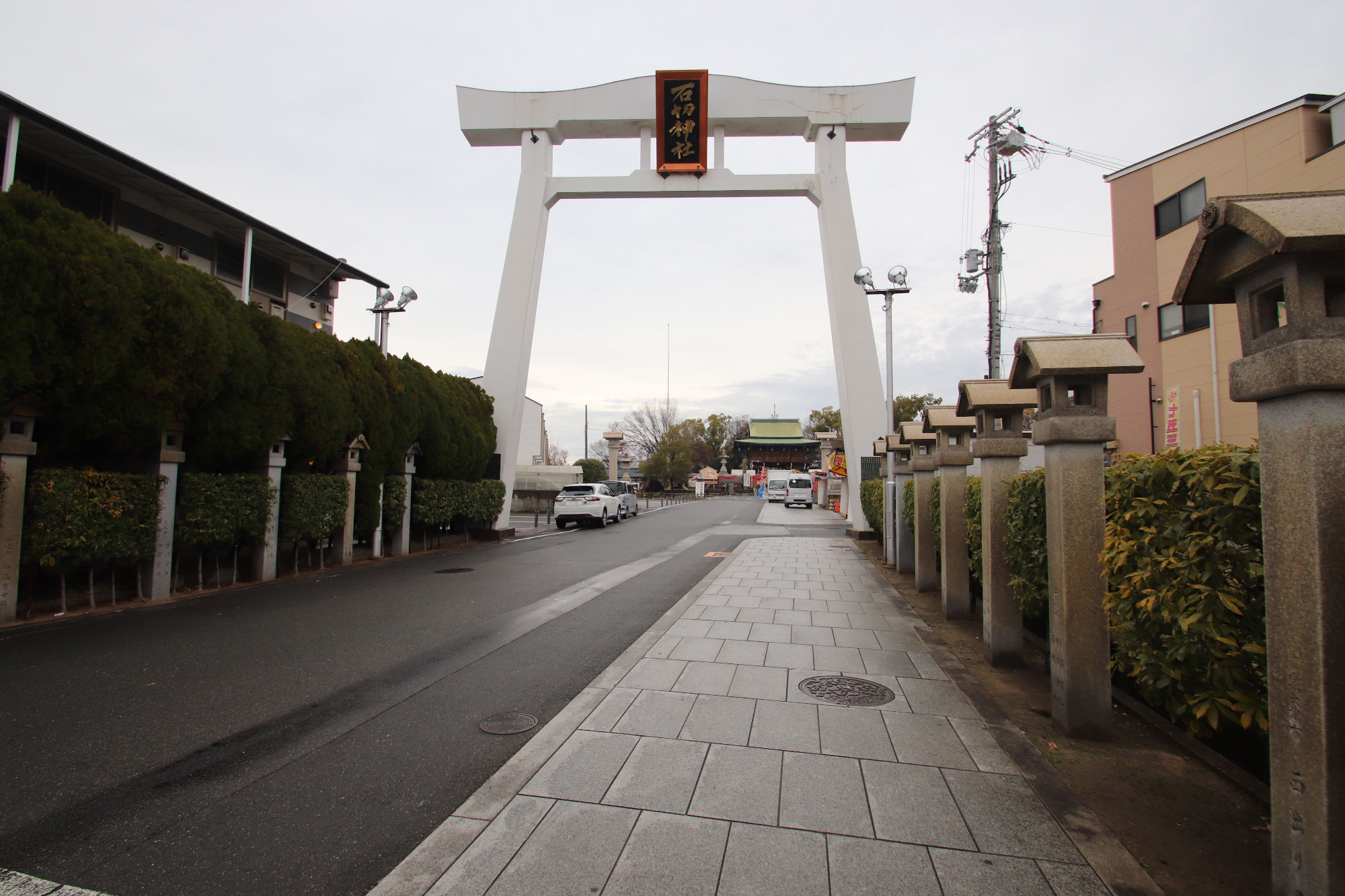 石切劔箭神社の二之鳥居