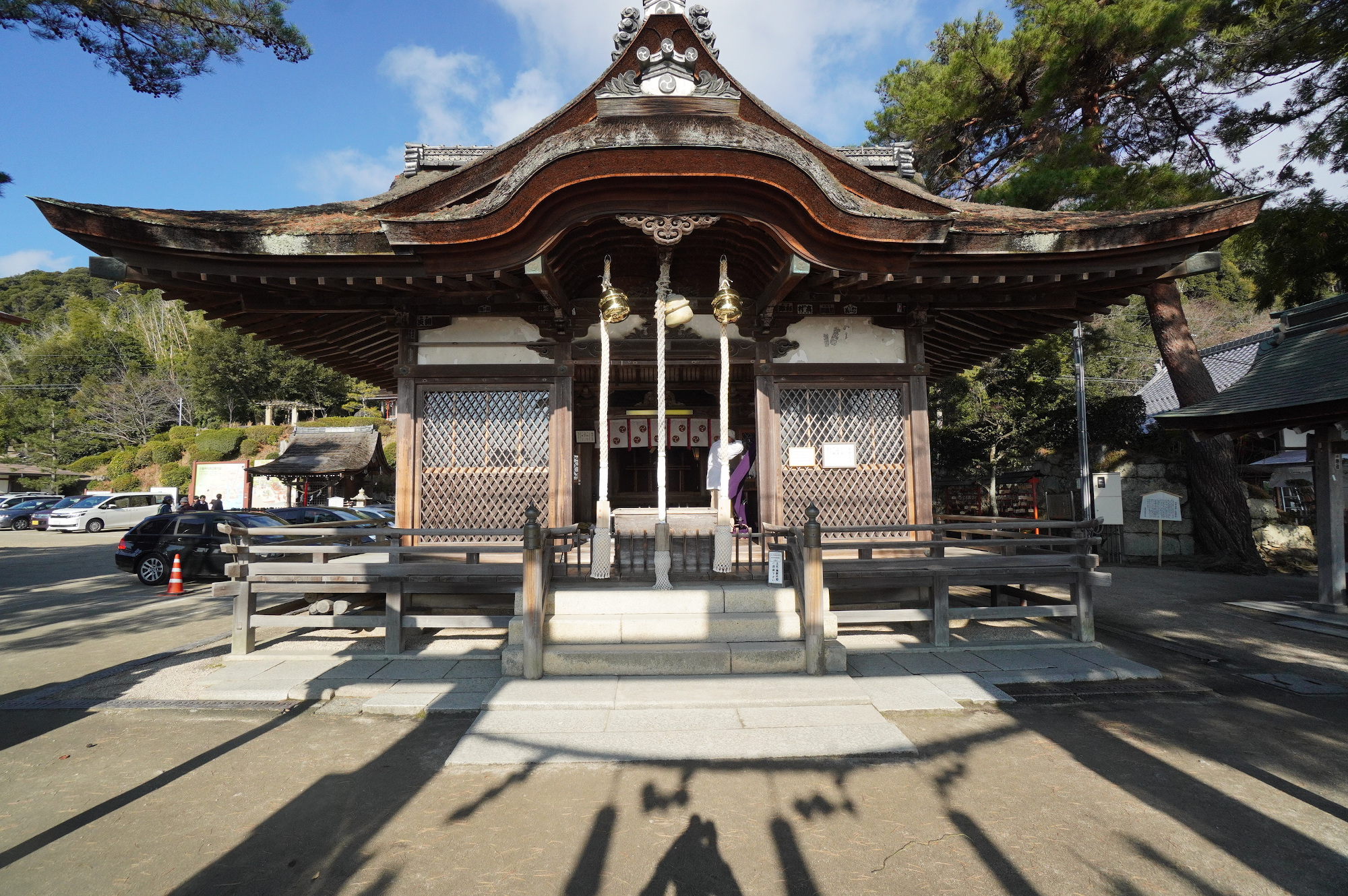 白髭神社の拝殿