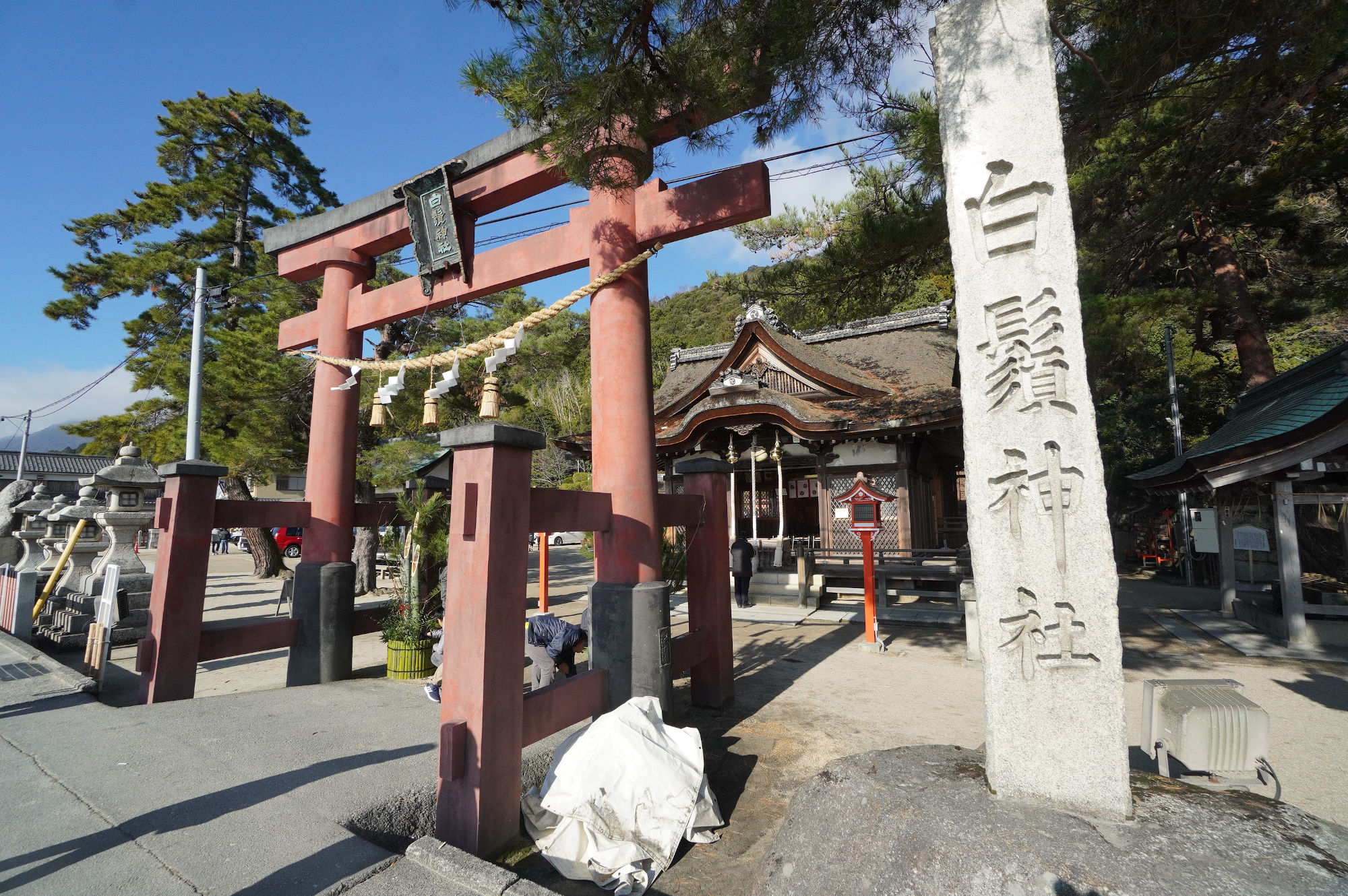 白髭神社の鳥居