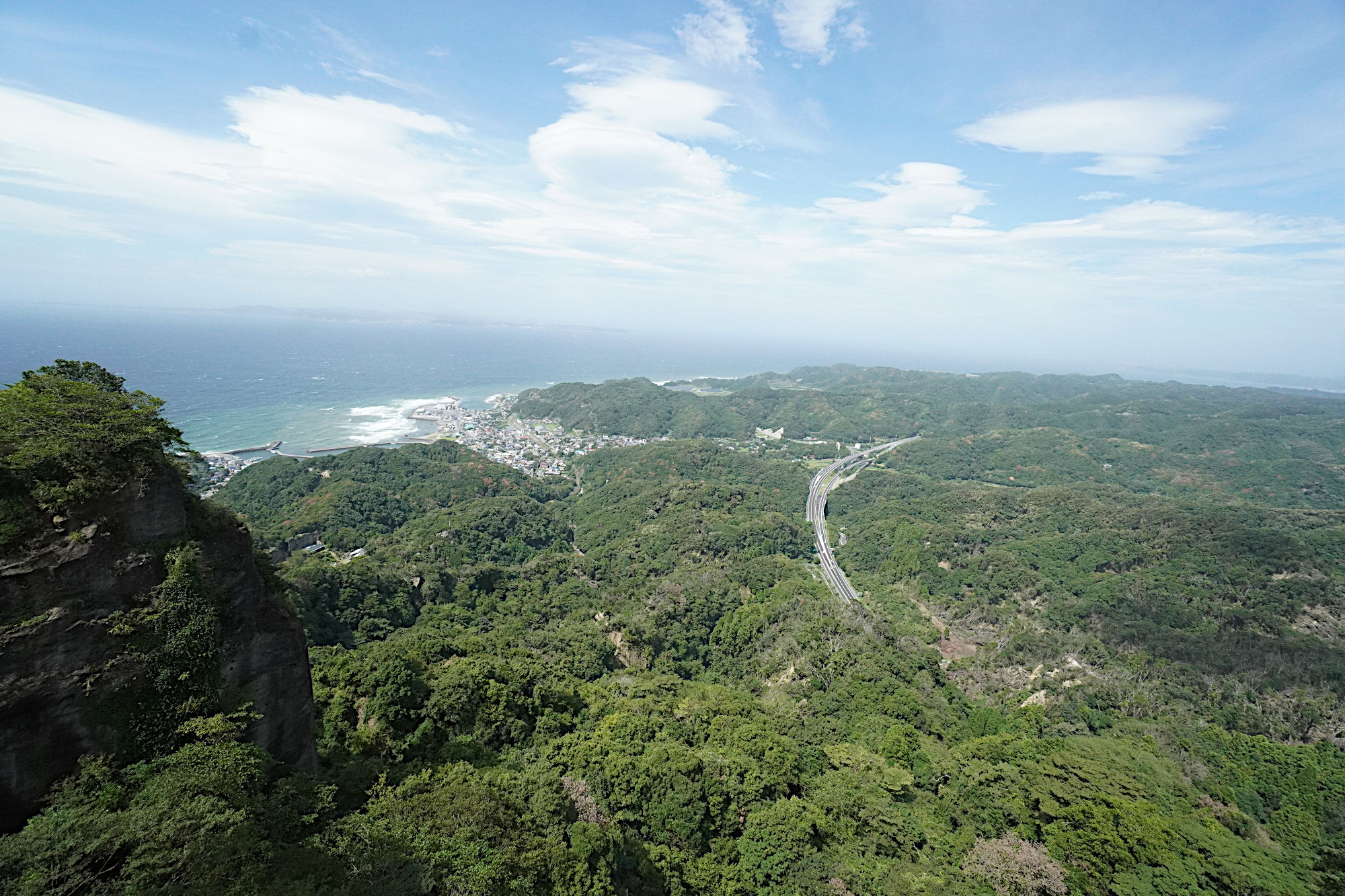 鋸山山頂からの景色