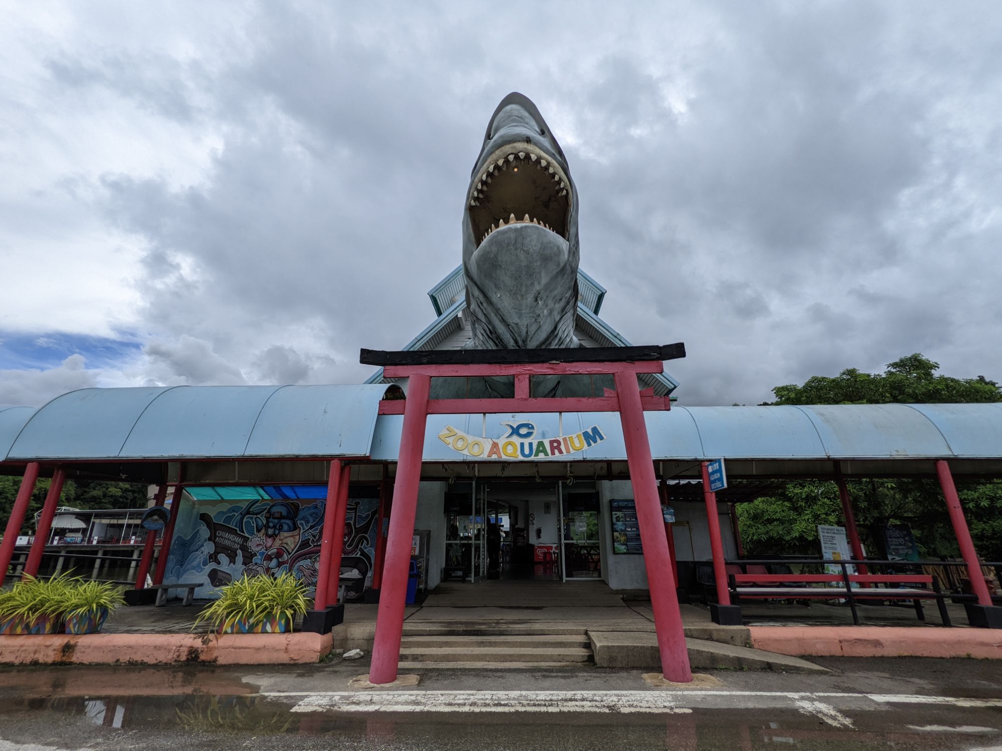 チェンマイ水族館の入り口