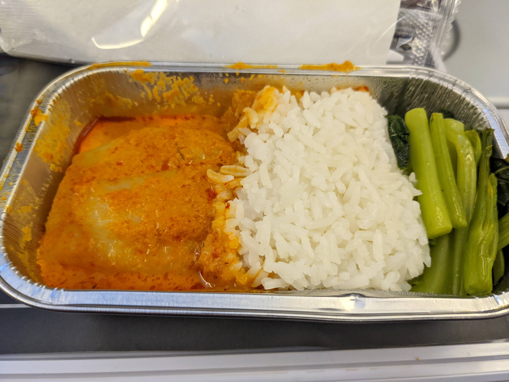 タイ航空の機内食